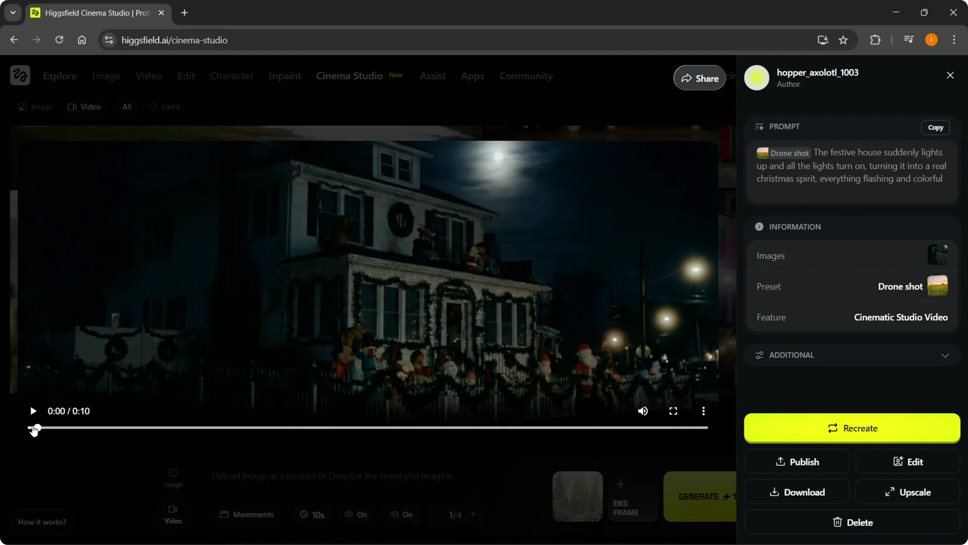 Unlock the Power of Higgsfield AI Cinema Studio: Quick Guide screenshot 9