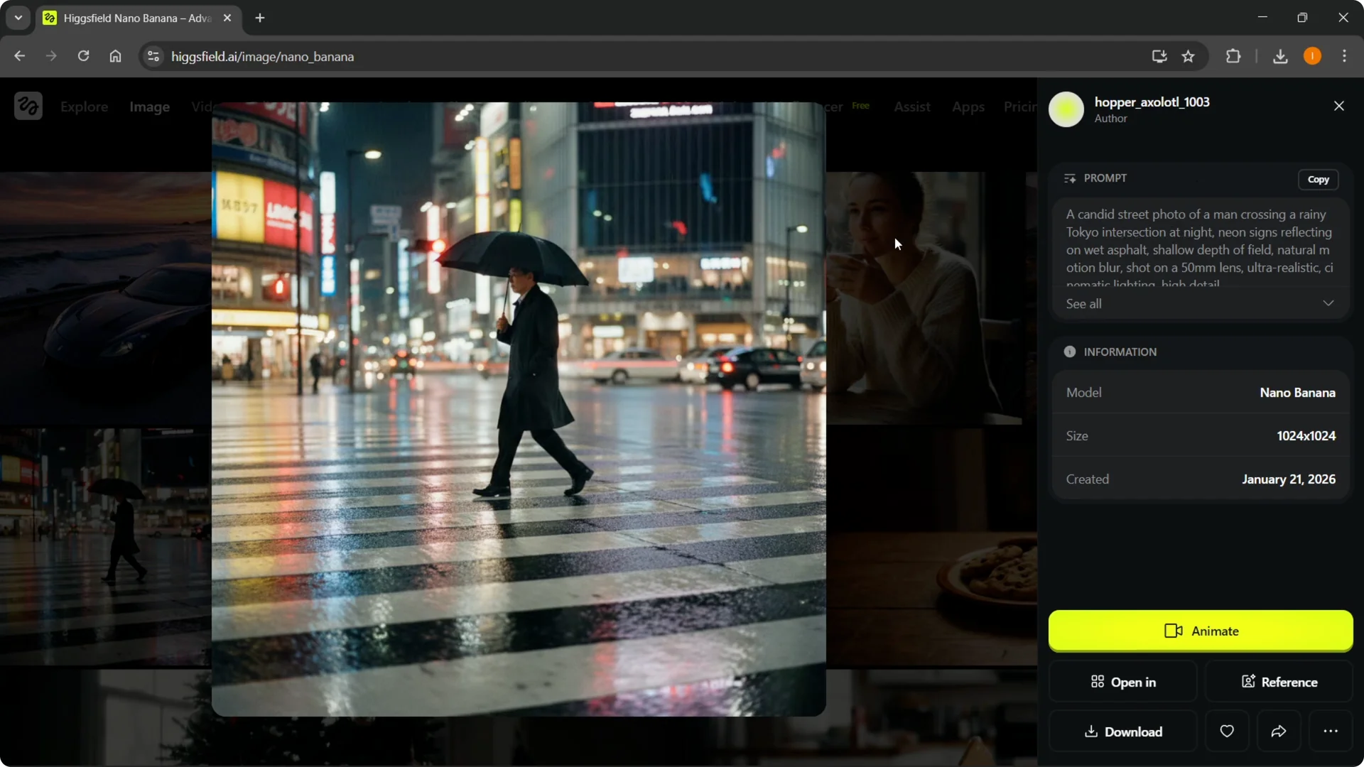 Using Nano Banana Pro with Higgsfield: A Quick Guide screenshot 7