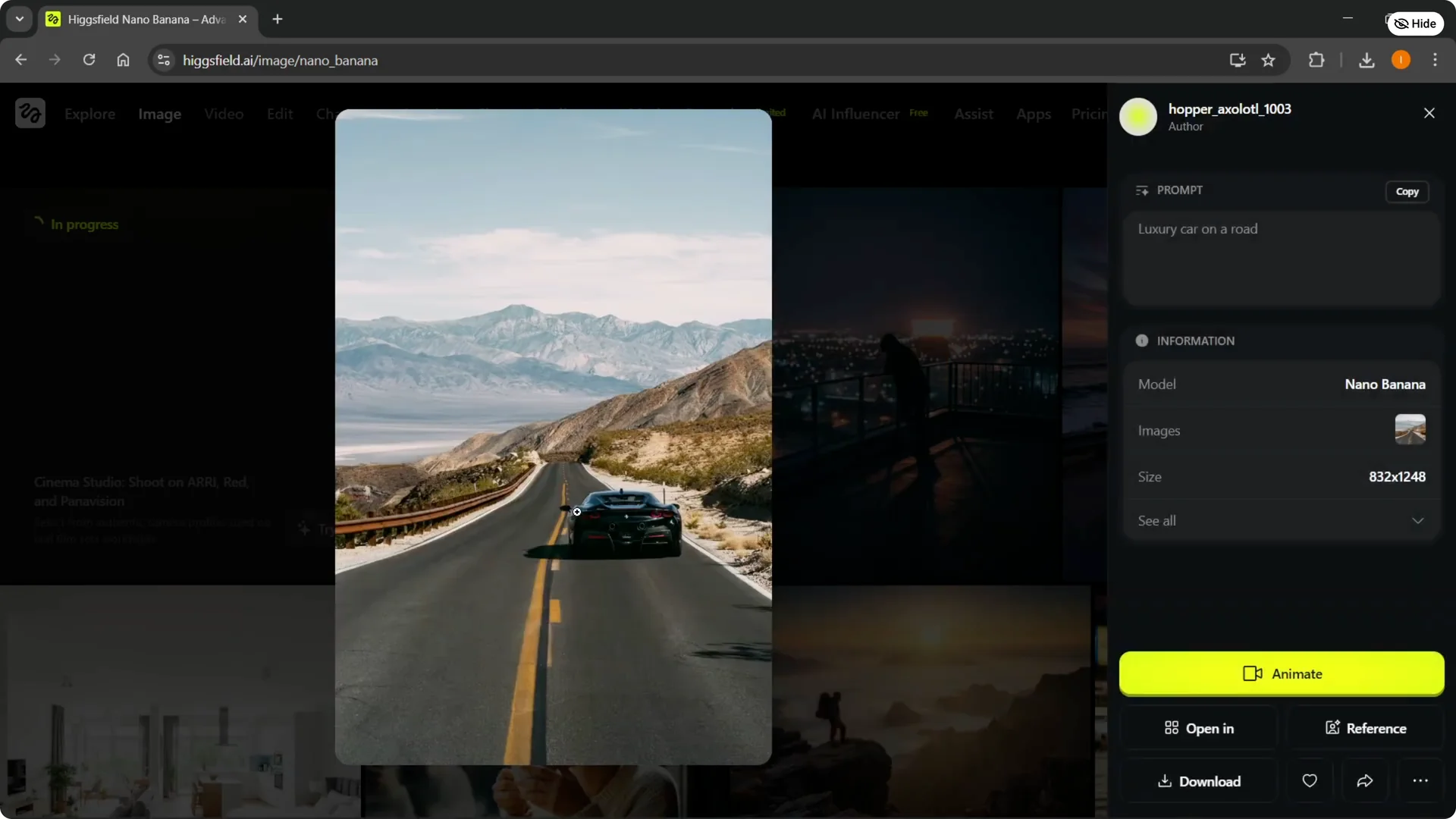 Using Nano Banana Pro with Higgsfield: A Quick Guide screenshot 9