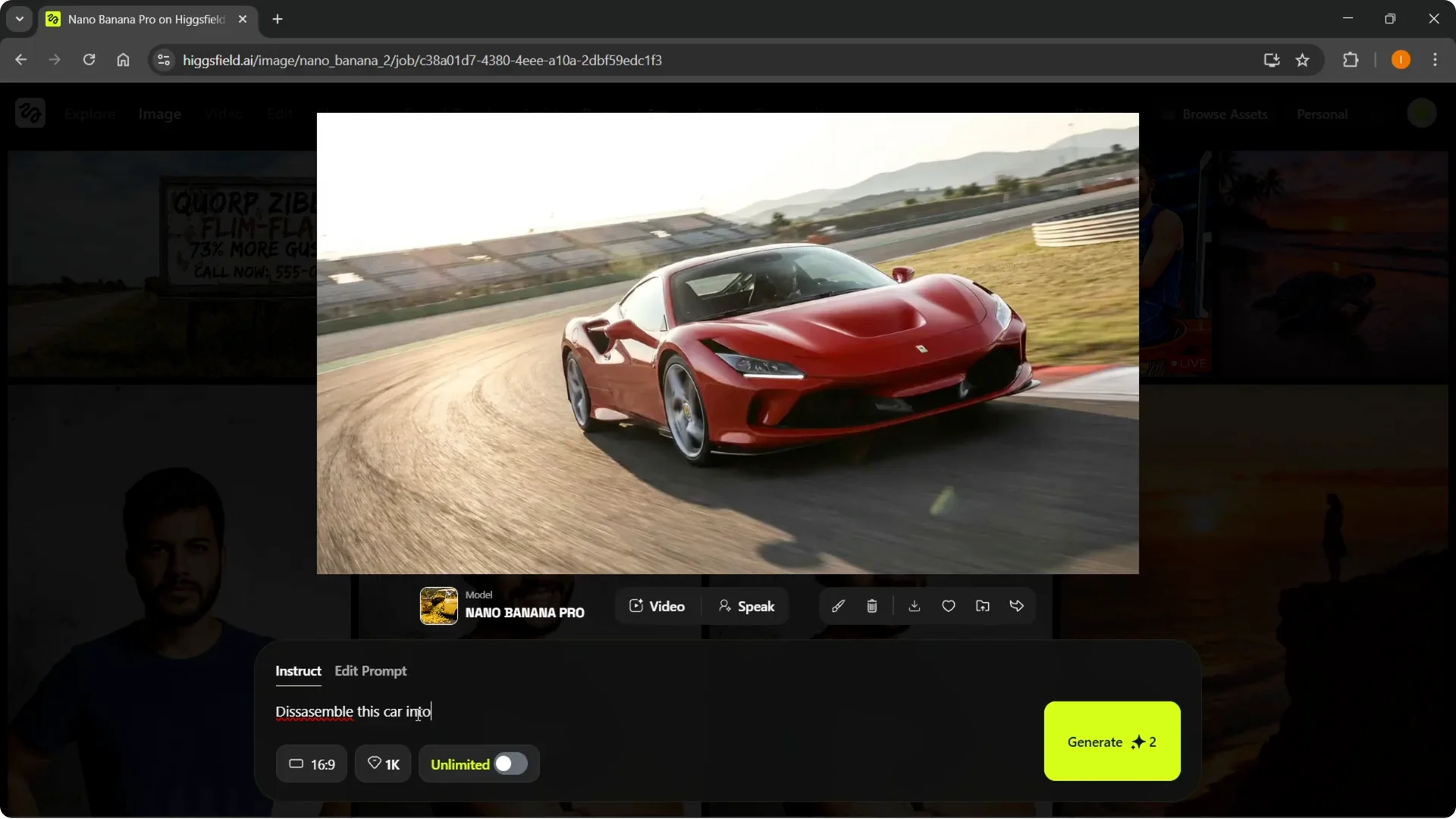Using the New Nano Banana Pro on Higgsfield: Quick Guide screenshot 3