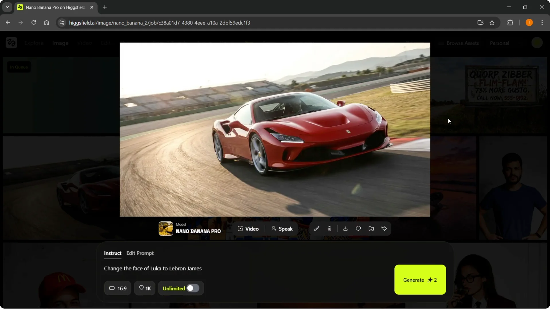 Using the New Nano Banana Pro on Higgsfield: Quick Guide screenshot 5
