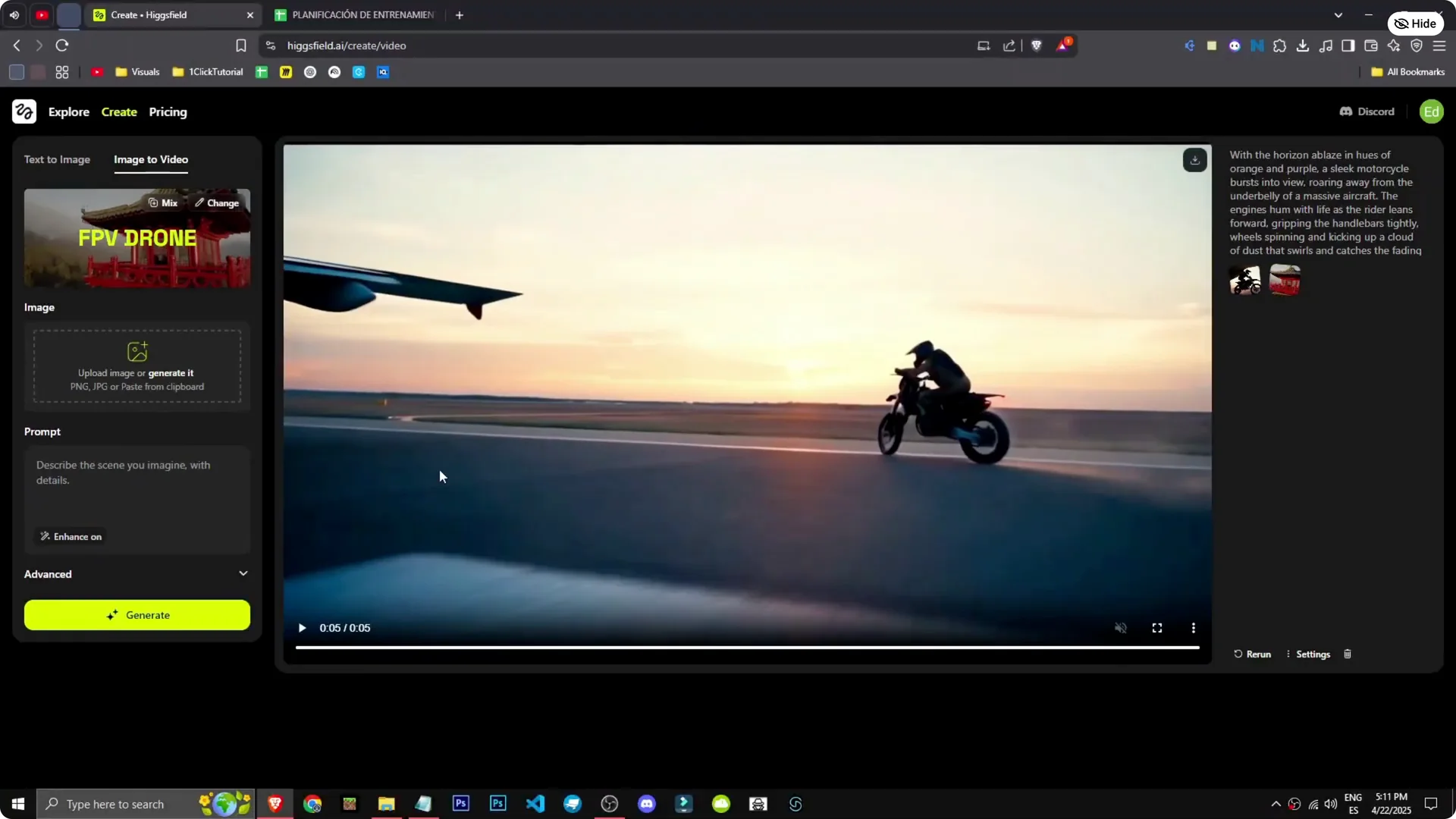 Create Realistic Videos Automatically Using Higgsfield AI screenshot 9