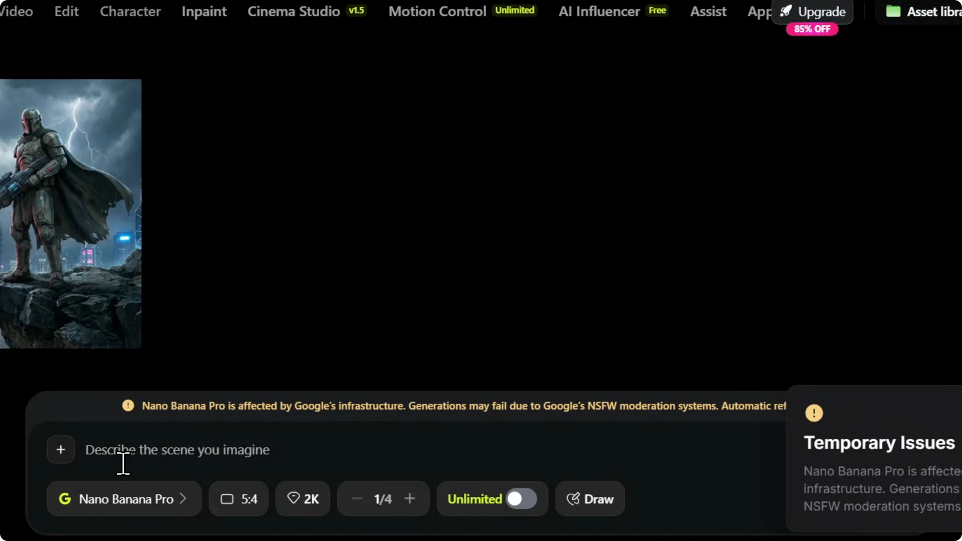 Create YouTube Thumbnails Easily Using Higgsfield AI: A Guide screenshot 2