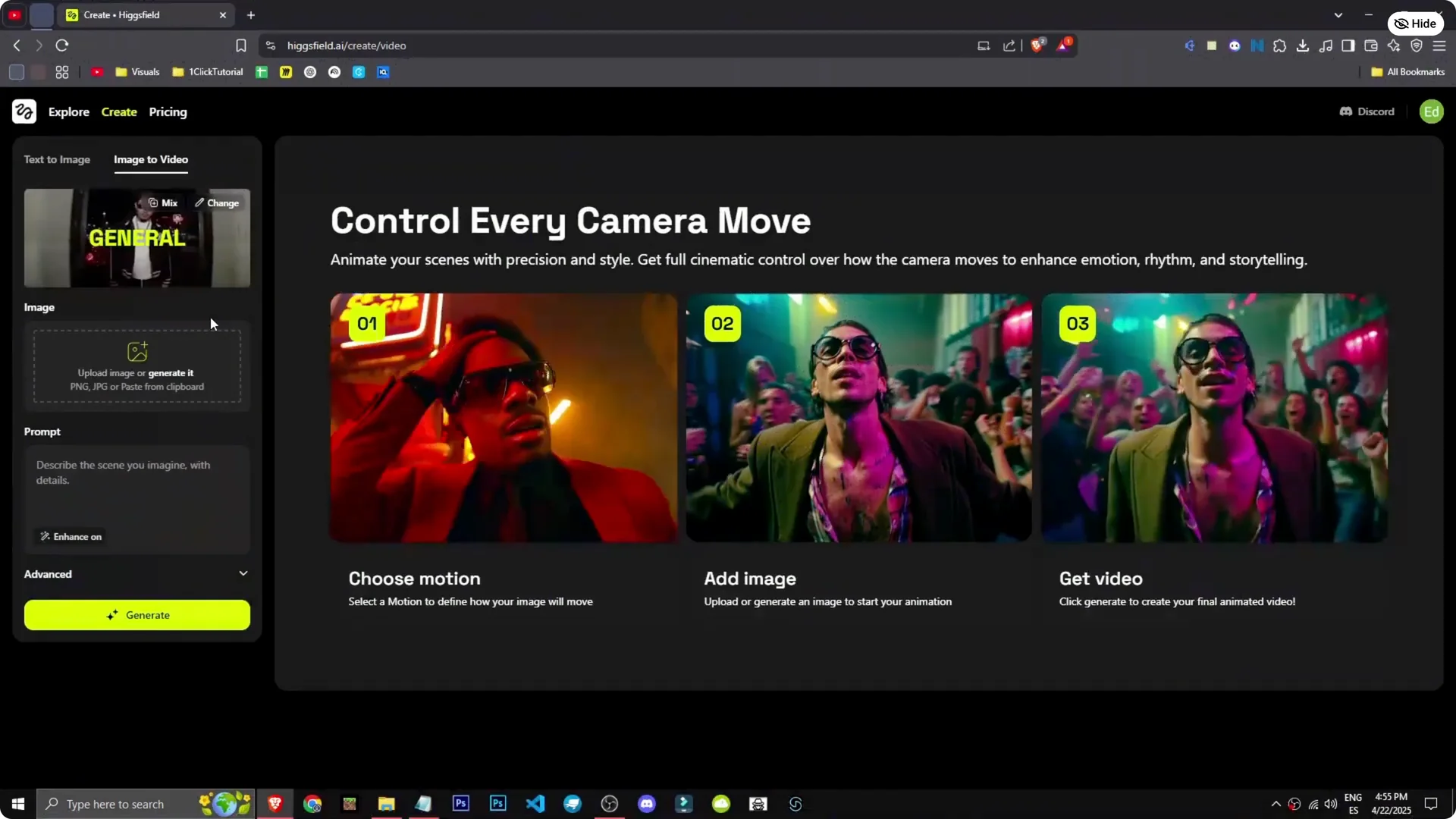 Discover How HiggsField AI Transforms Video and Image Creation screenshot 4