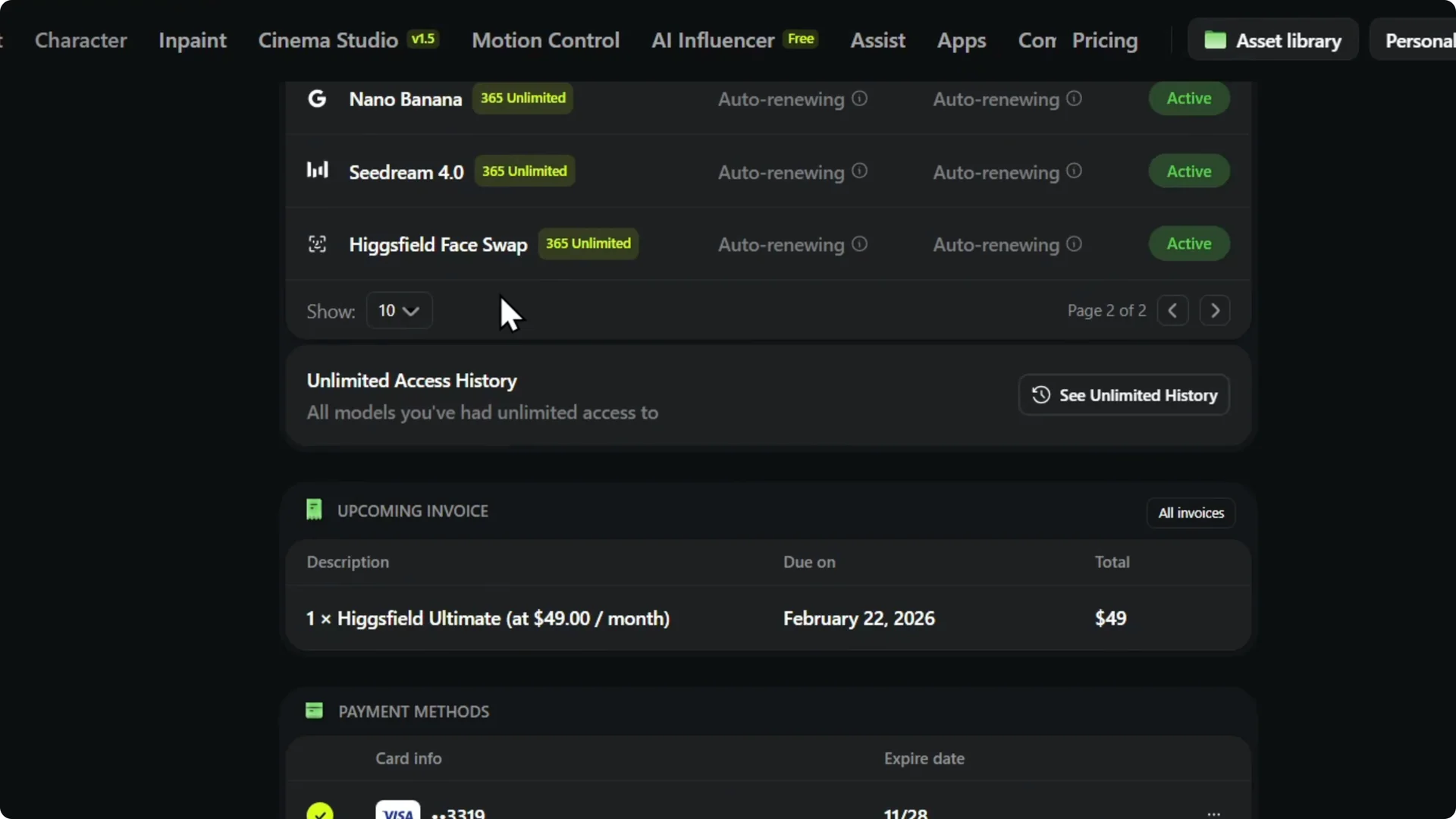 Discover Your Higgsfield AI Plan in Just Seconds screenshot 9
