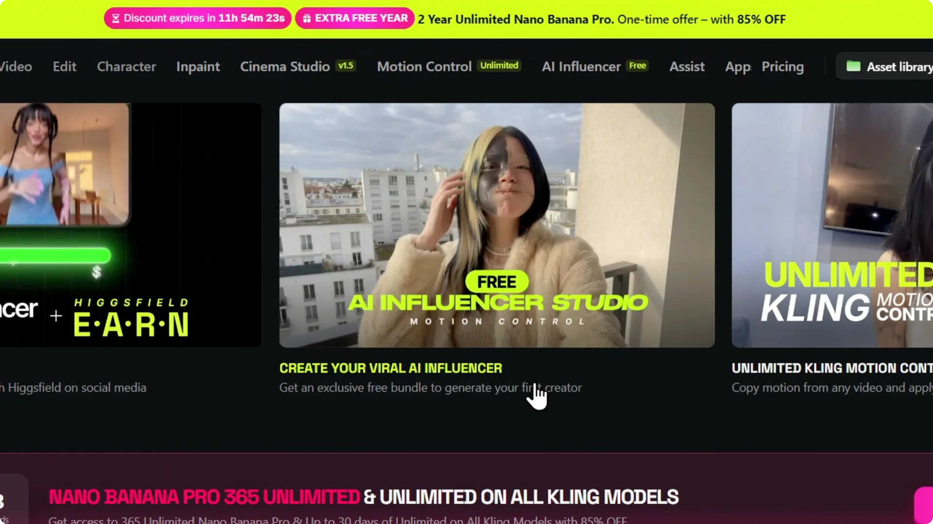 Higgsfield AI: Find Cool Apps You’ll Really Use Easily screenshot 1
