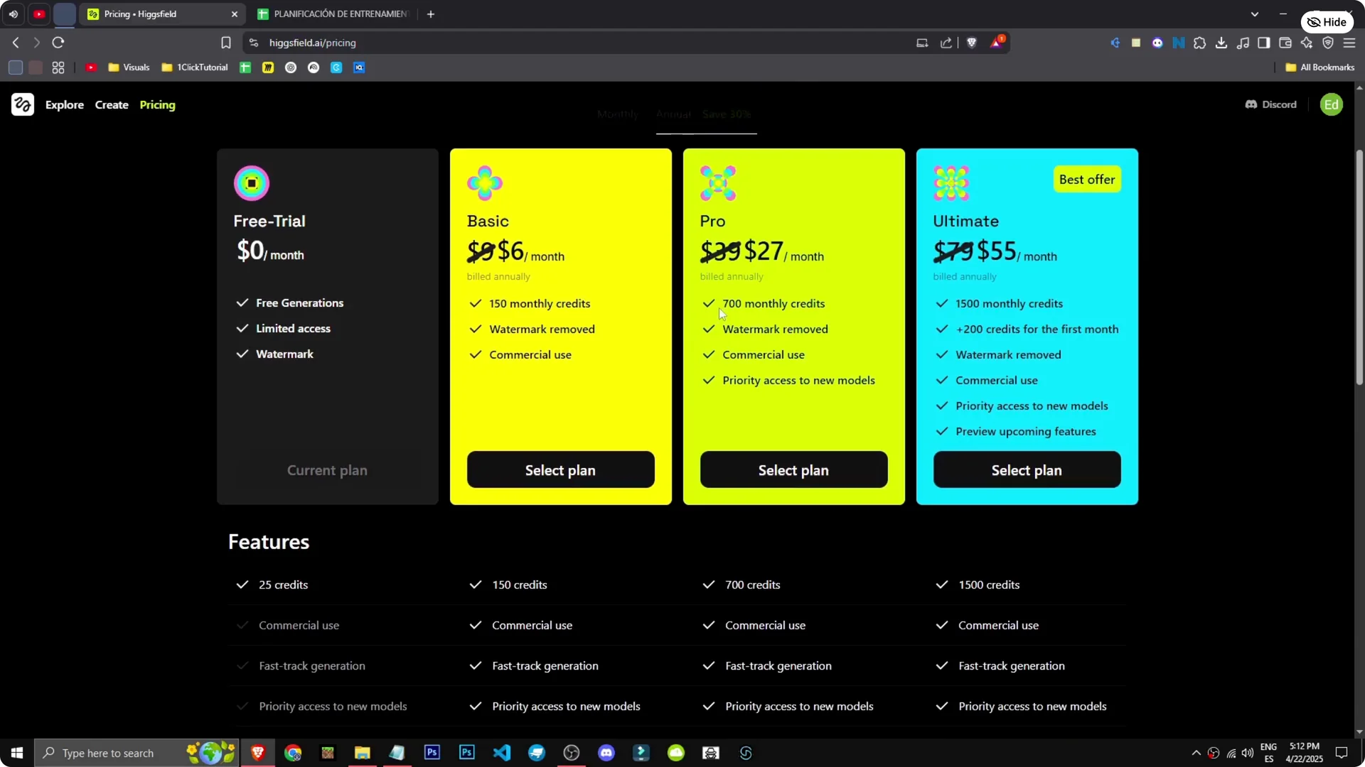 HiggsField AI Plans and Pricing: Which Yields the Best Profit? screenshot 5