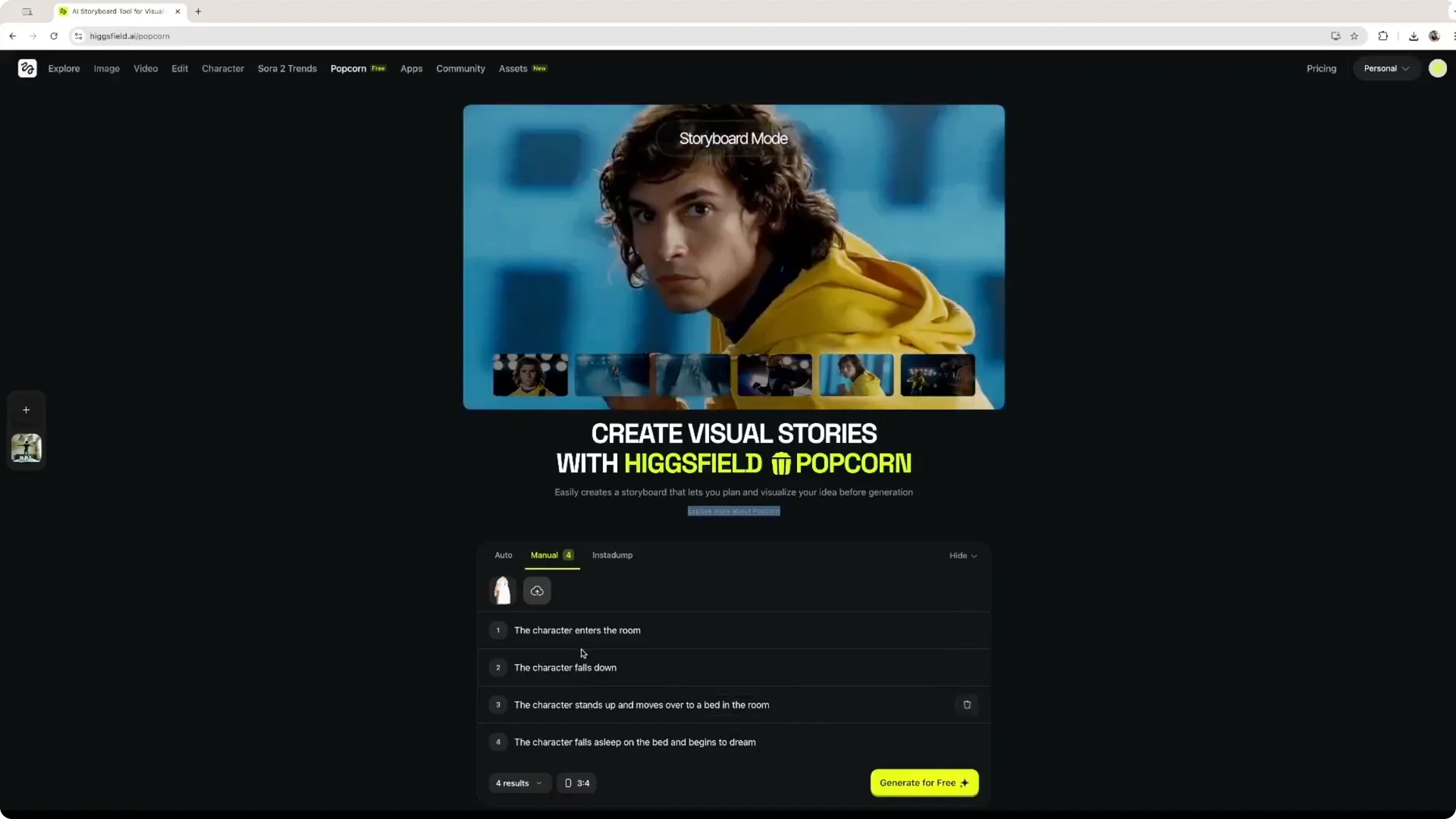 How Higgs Field AI Brings Your Stories to Life screenshot 2