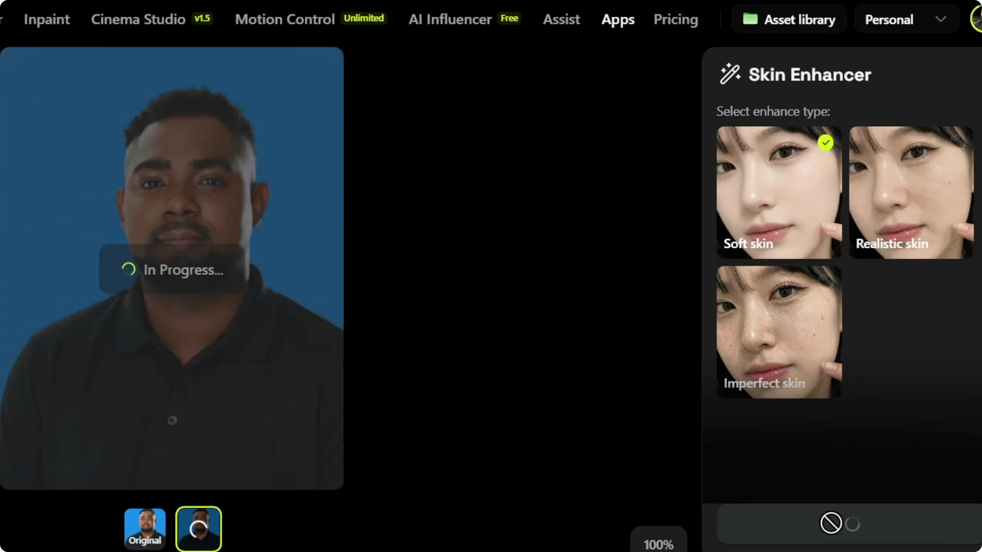 How Higgsfield AI Transforms Skin Quality: Easy Tutorial screenshot 6