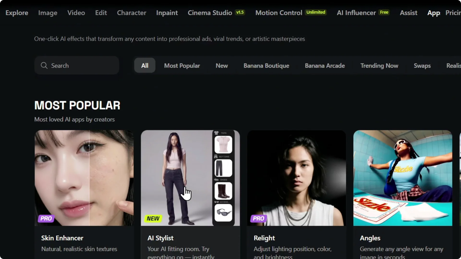 How Higgsfield AI Transforms Your Clothes with Style screenshot 1