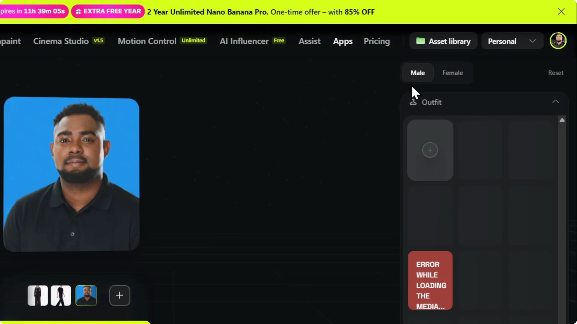 How Higgsfield AI Transforms Your Clothes with Style screenshot 3