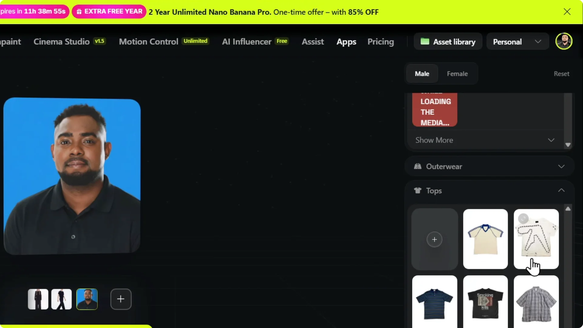 How Higgsfield AI Transforms Your Clothes with Style screenshot 4