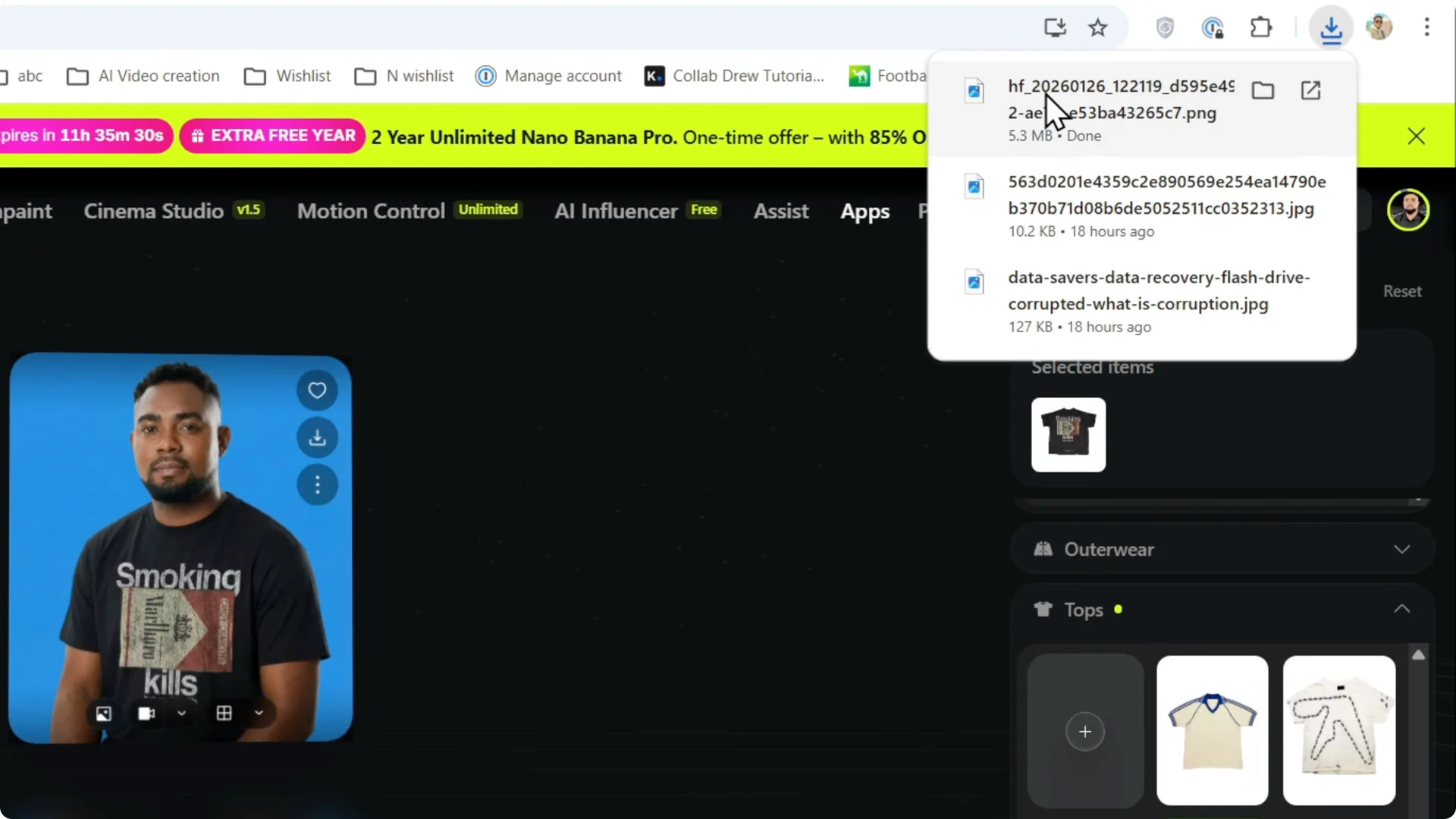 How Higgsfield AI Transforms Your Clothes with Style screenshot 9