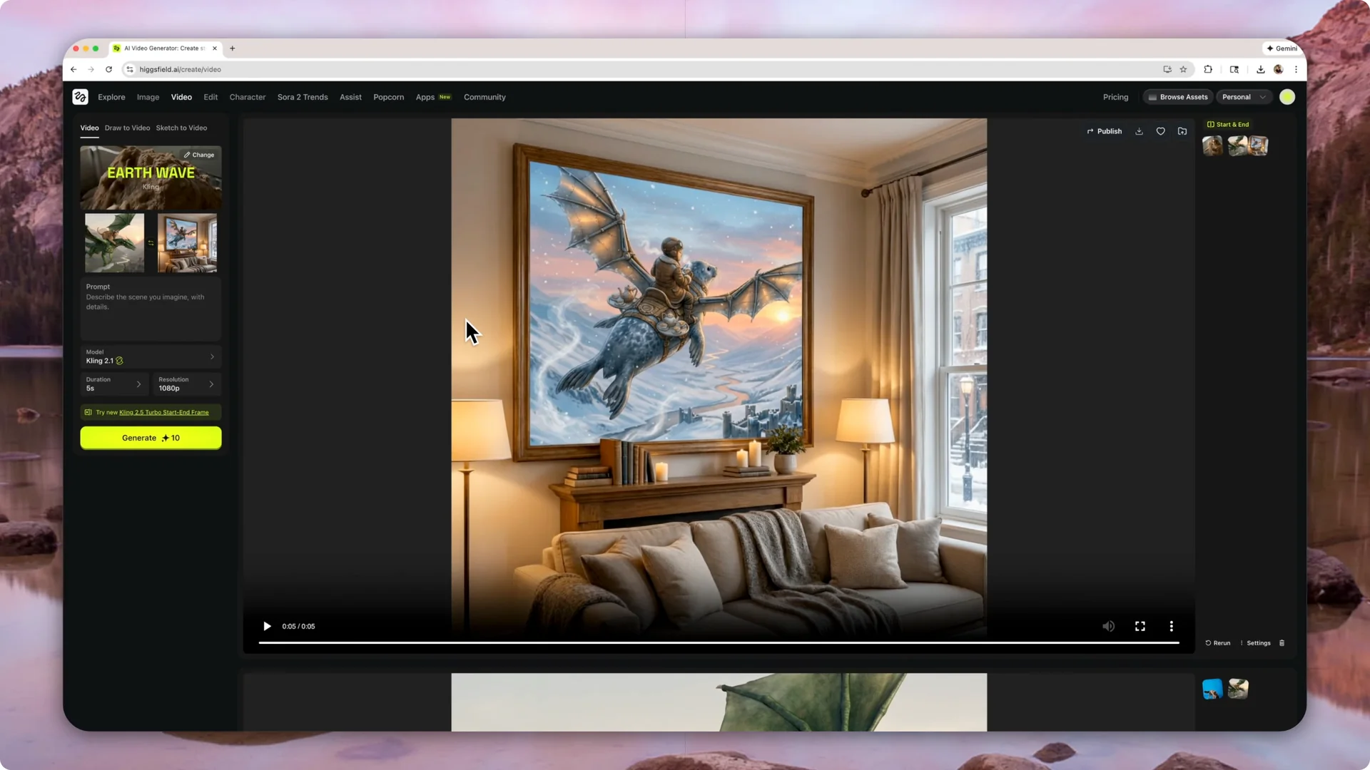 How I Created 10 Viral Videos From One Image Using Higgsfield AI screenshot 6