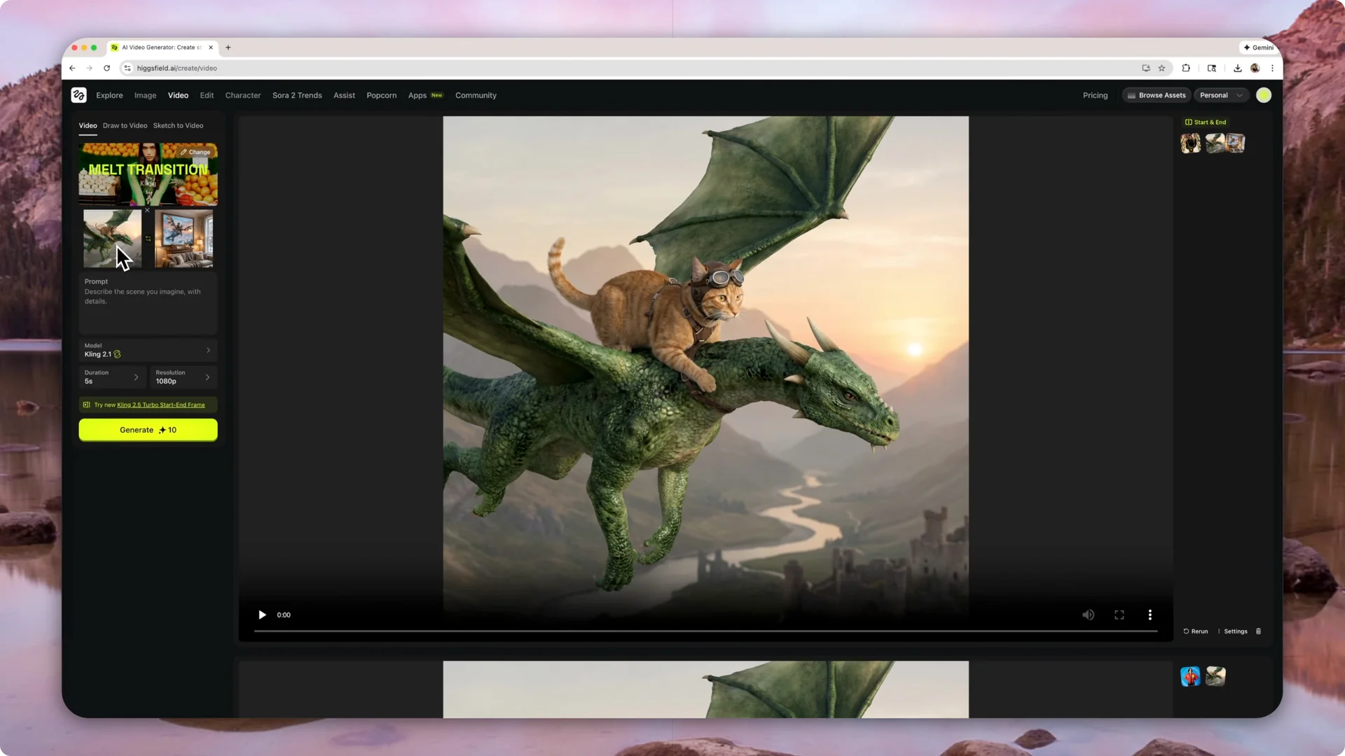 How I Created 10 Viral Videos From One Image Using Higgsfield AI screenshot 7