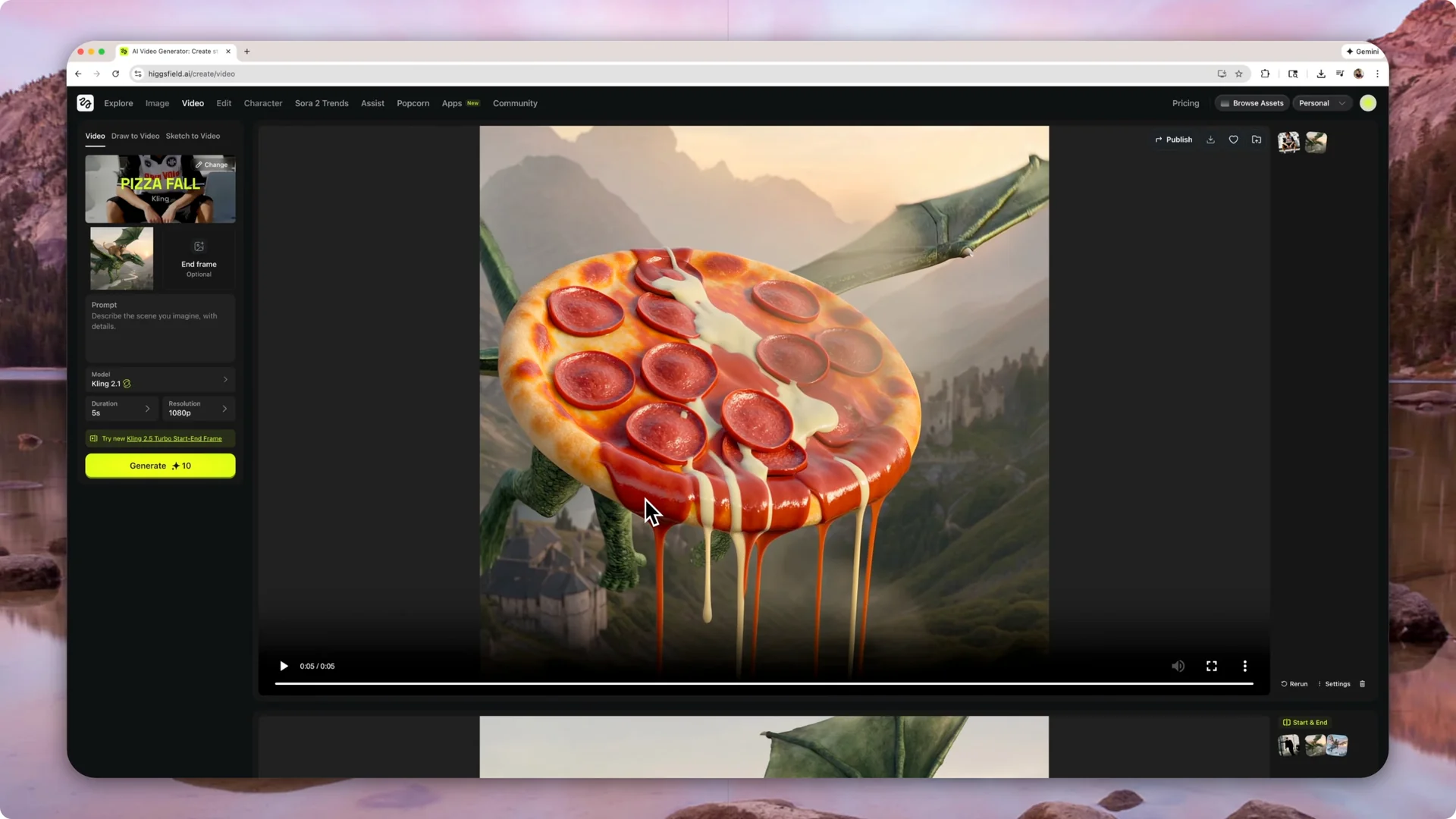 How I Created 10 Viral Videos From One Image Using Higgsfield AI screenshot 8