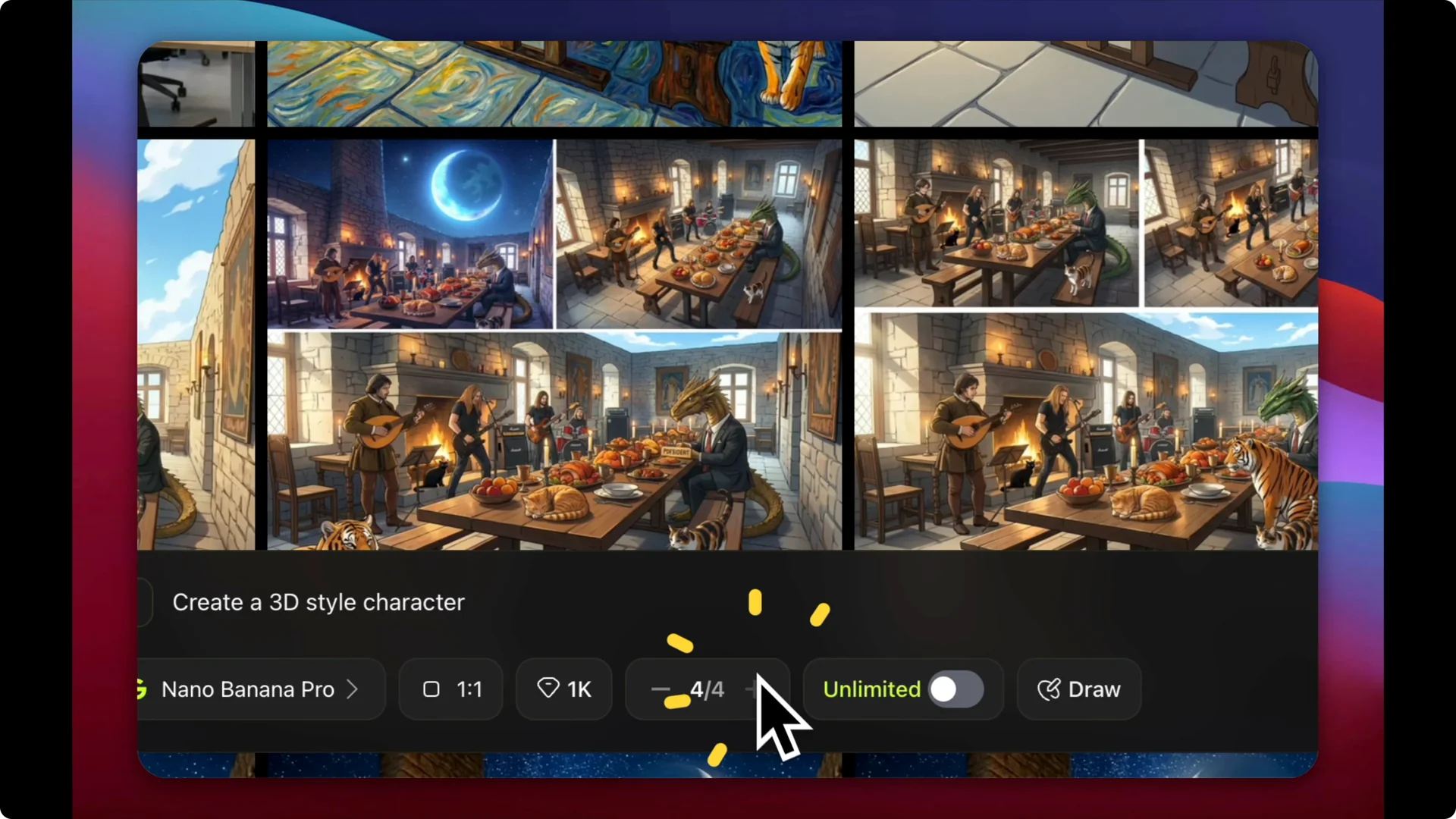 How I Transformed a Basic Script into a Pixar-Style Film Using AI screenshot 2
