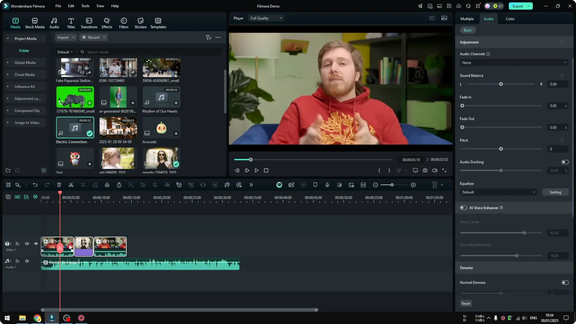 How to Apply Audio Ducking Effect in Filmora screenshot 2