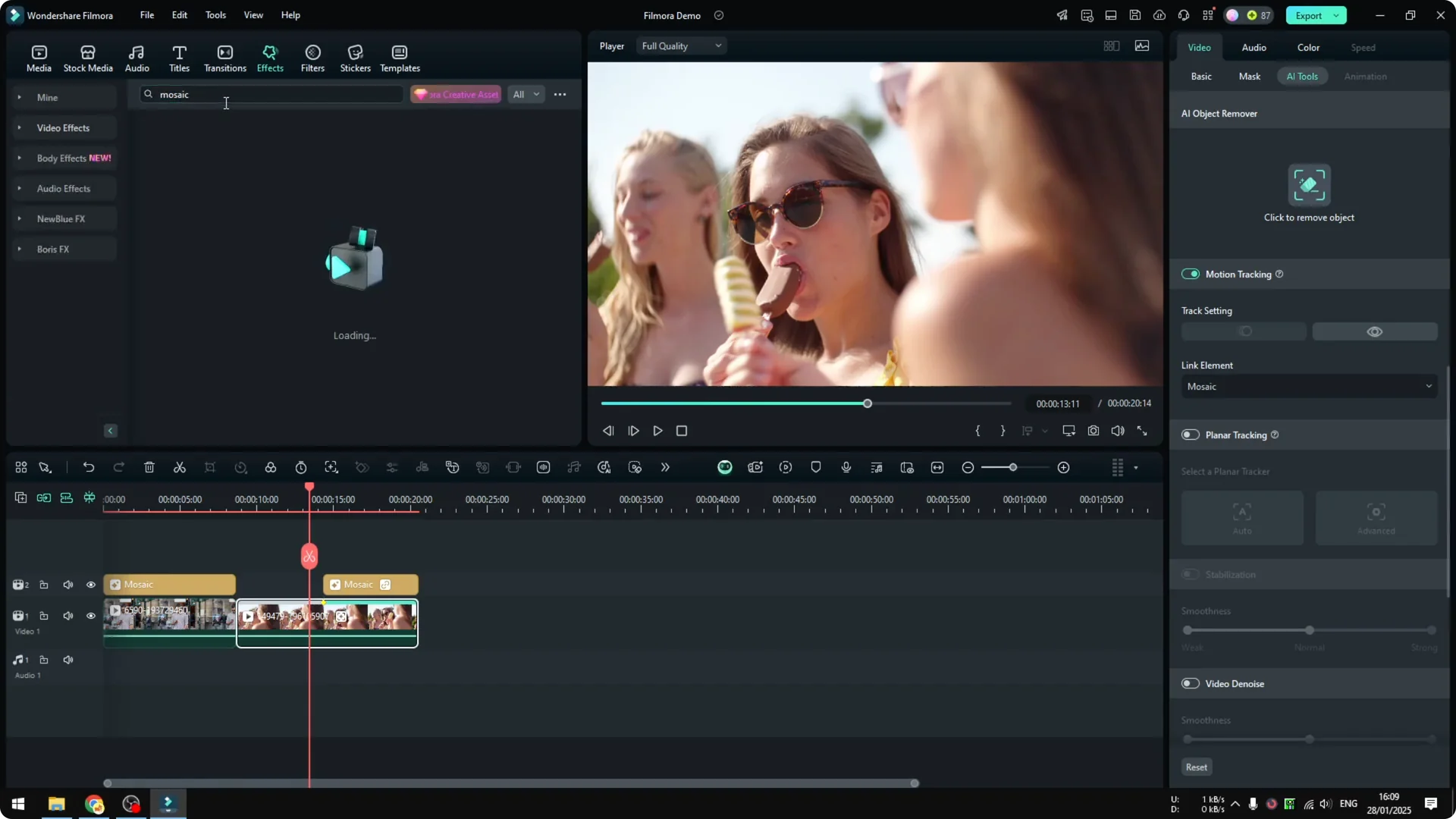 How to Censor Face in Filmora Using AI screenshot 9