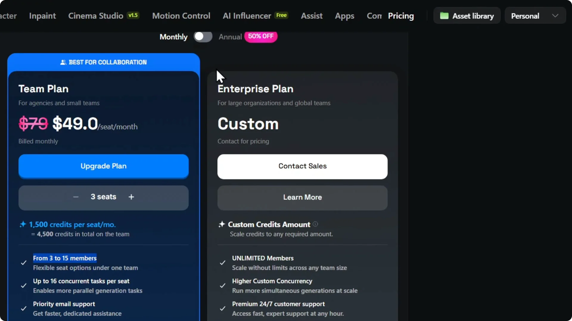 How to Create a Team in Higgsfield AI Quickly and Easily screenshot 9
