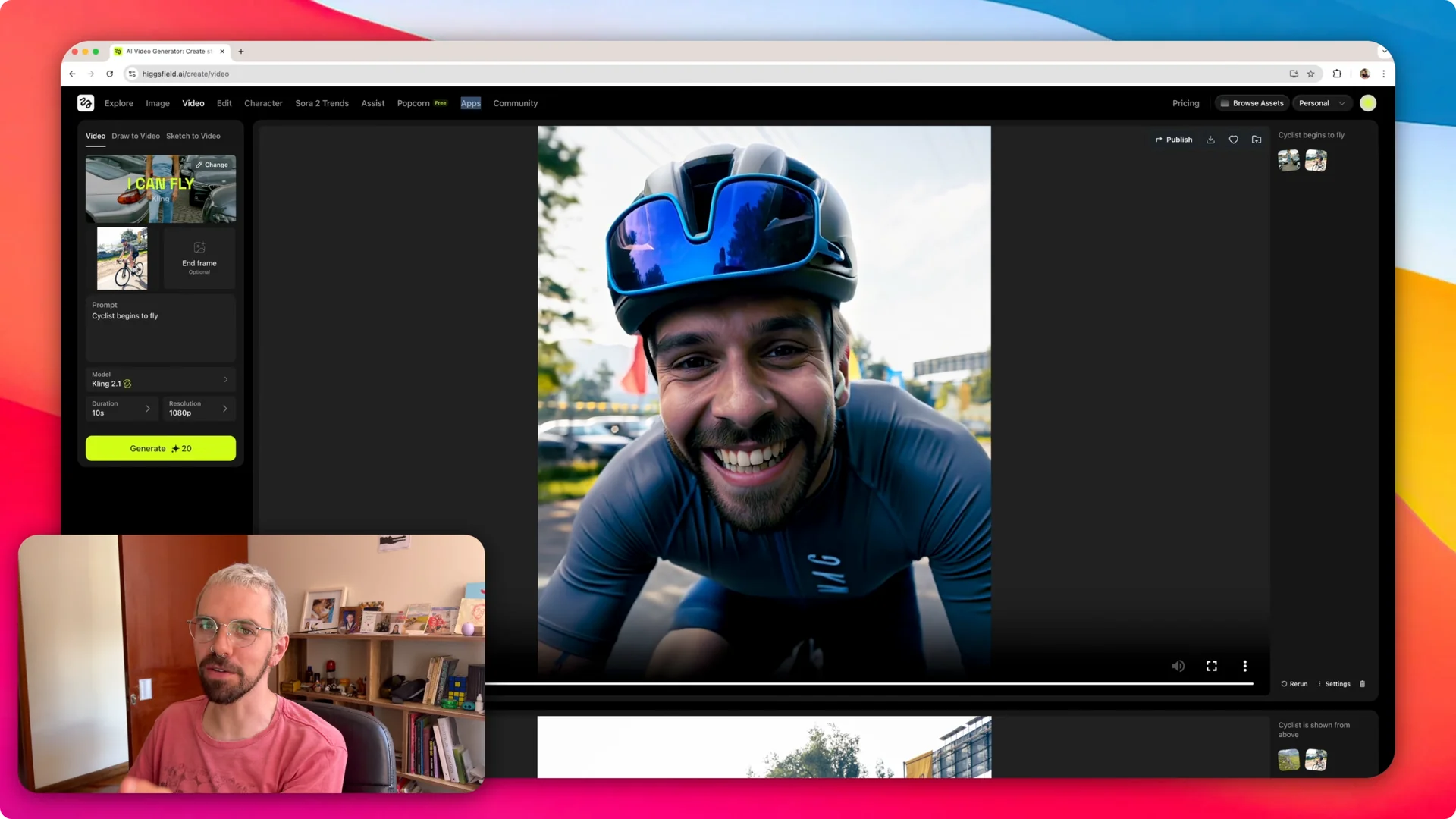 How to Create Cinematic Effects & Motion from Any Image with Higgsfield AI screenshot 10