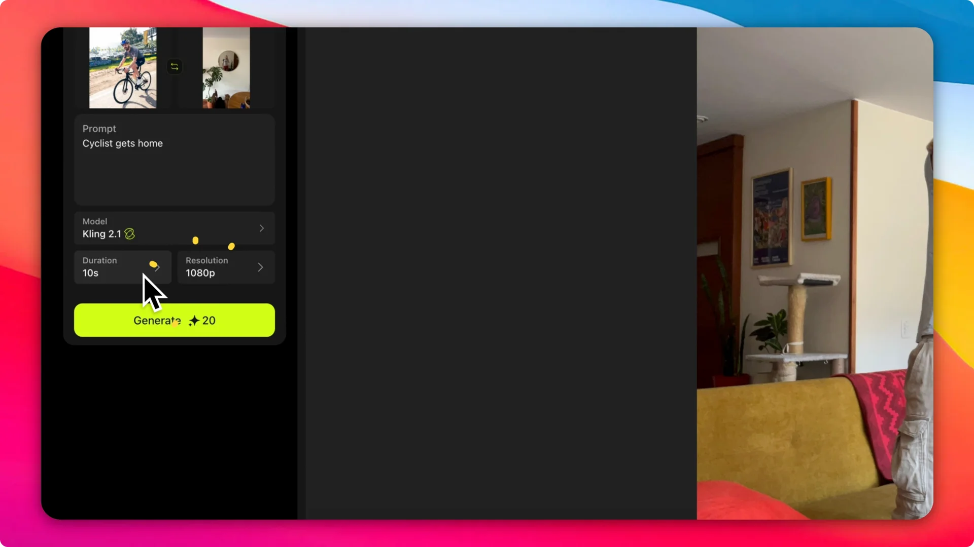 How to Create Cinematic Effects & Motion from Any Image with Higgsfield AI screenshot 6