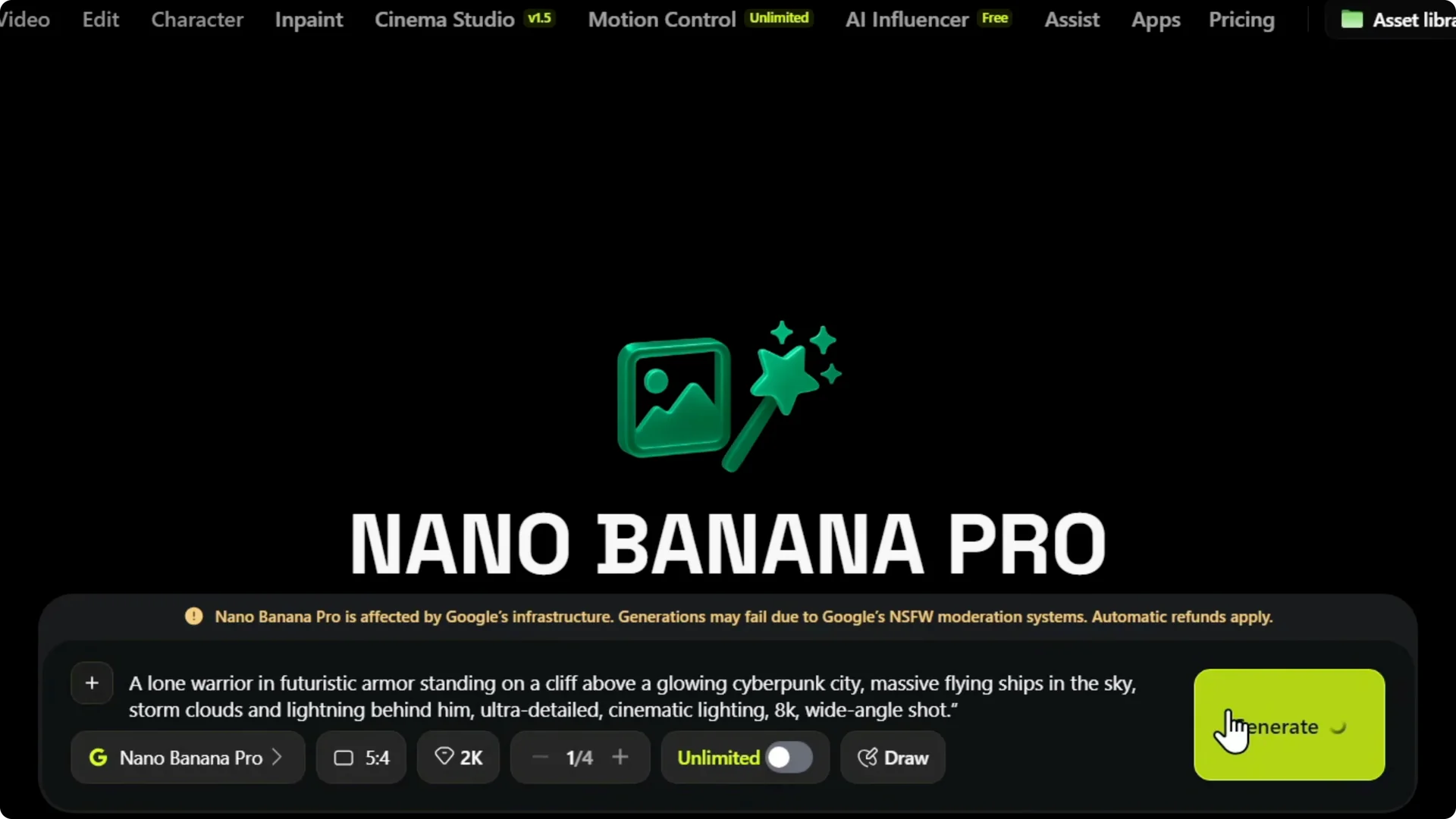 How to Create Stunning AI Images with Higgsfield AI: A Beginner’s Guide screenshot 4