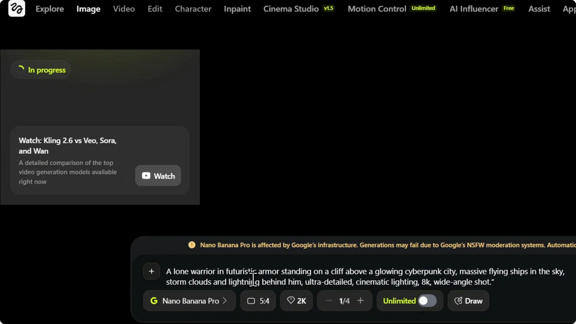 How to Create Stunning AI Images with Higgsfield AI: A Beginner’s Guide screenshot 5