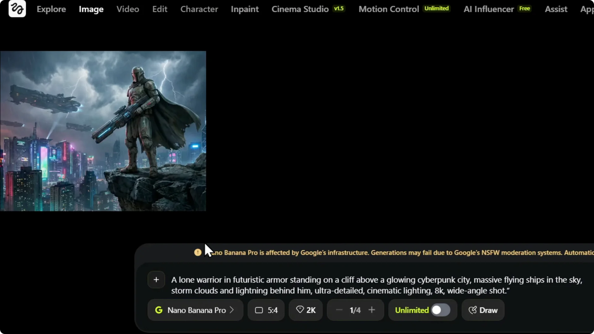 How to Create Stunning AI Images with Higgsfield AI: A Beginner’s Guide screenshot 6