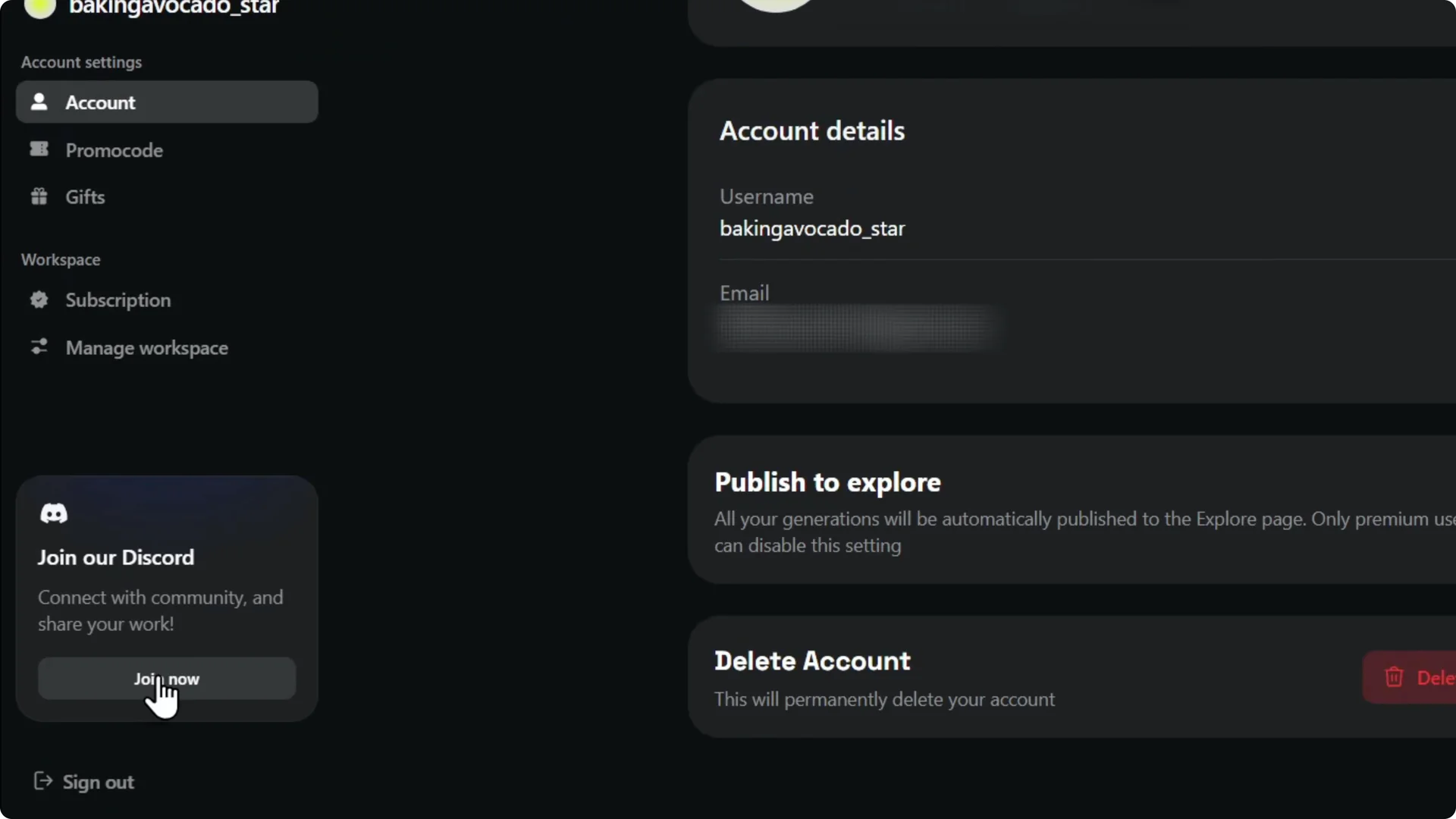 How to Easily Locate the Logout Button in Higgsfield AI screenshot 3