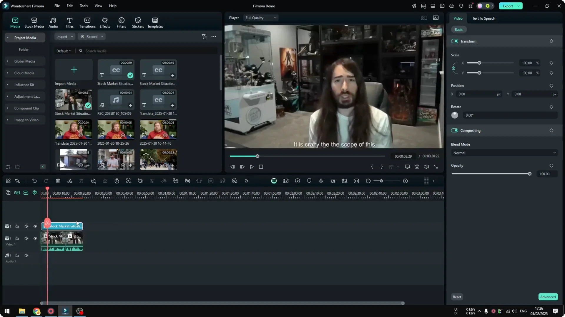 How to Edit Video Using Text in Filmora screenshot 9