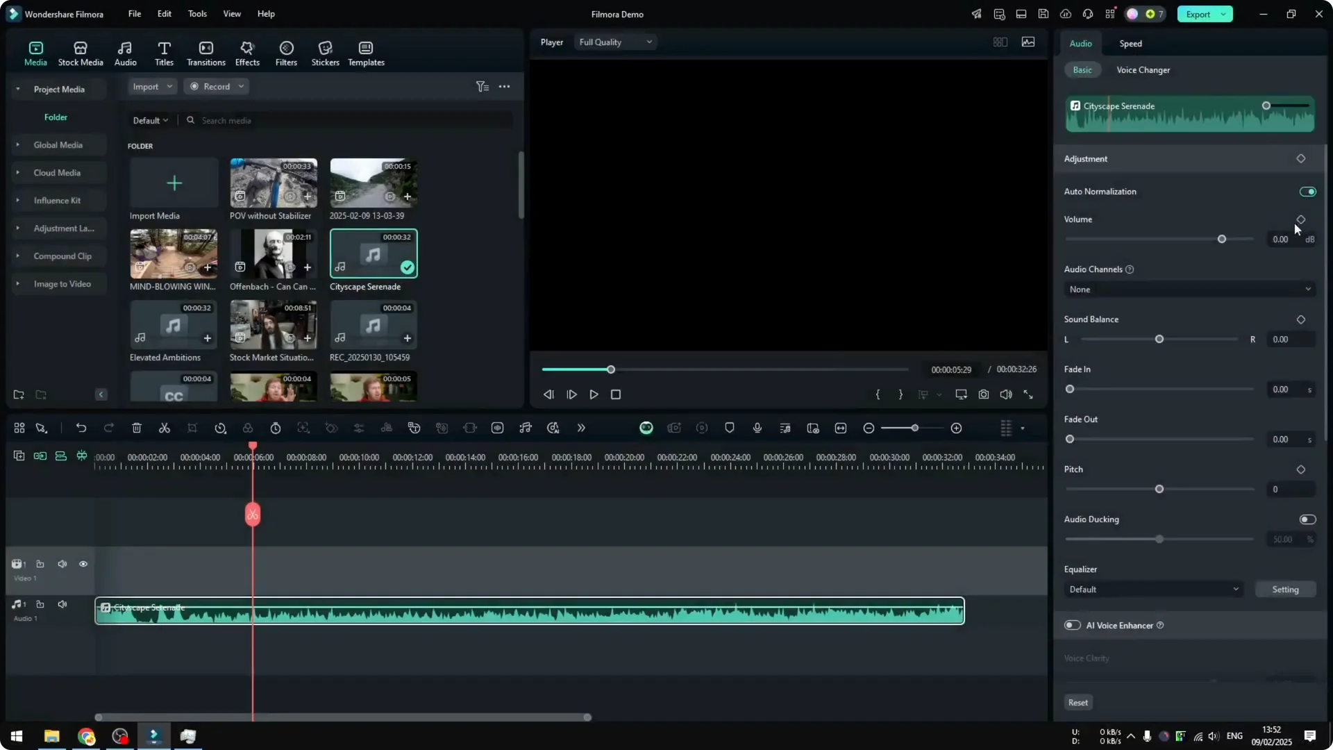 How to Improve Audio Using AI Quality in Filmora screenshot 7