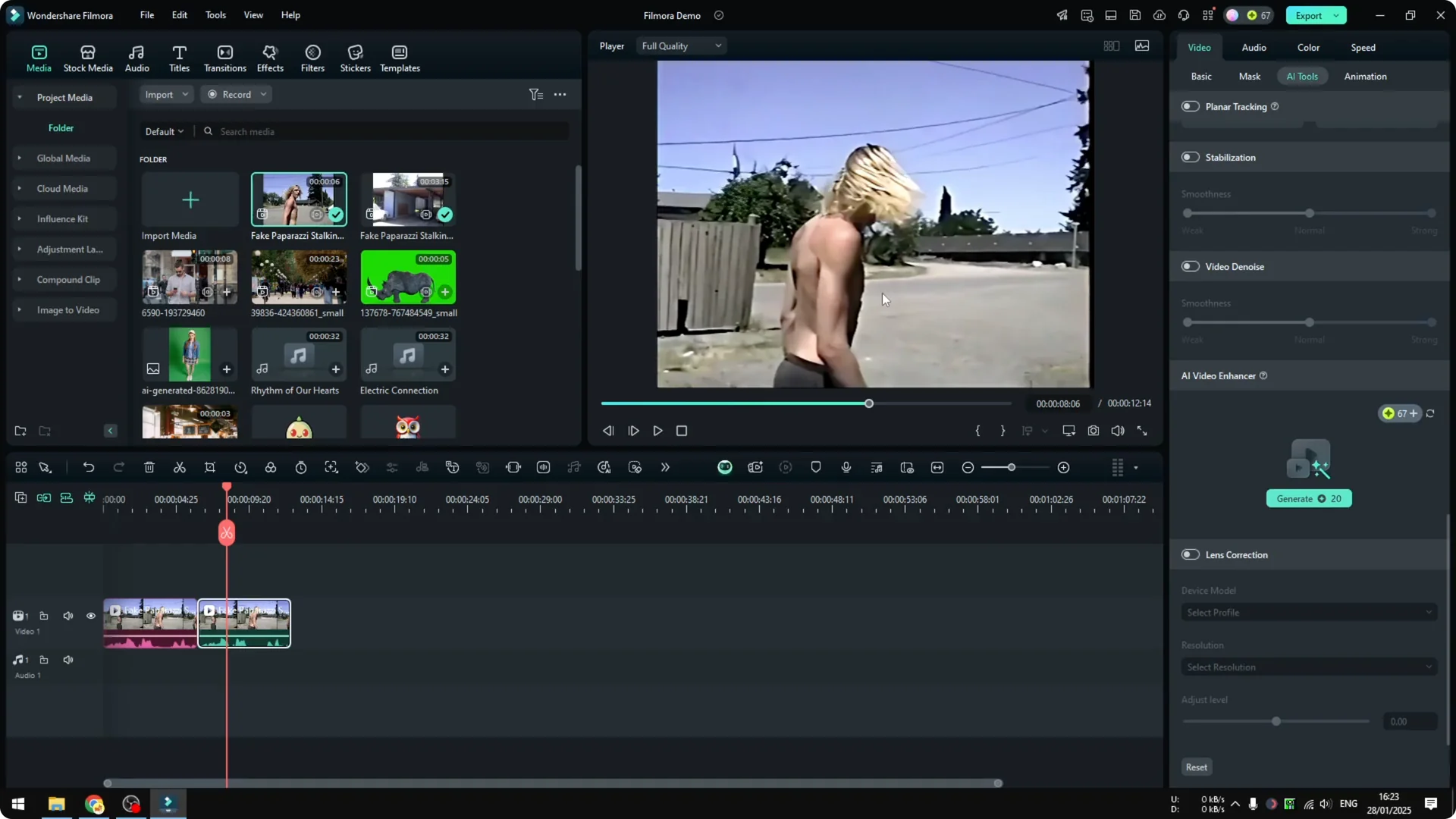 How to Improve Video Quality in Filmora Using AI screenshot 10