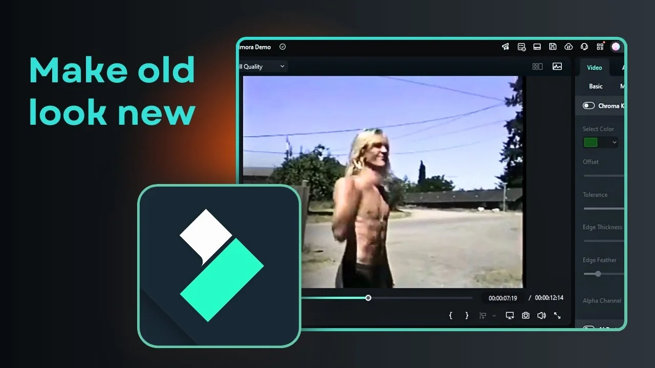 How to Improve Video Quality in Filmora Using AI - Featured Image