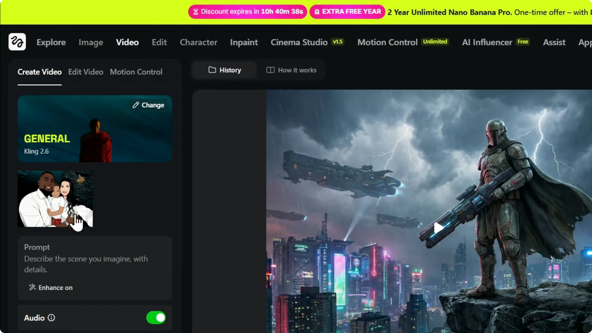 How to Instantly Turn Any Image into a Video with Higgsfield screenshot 2