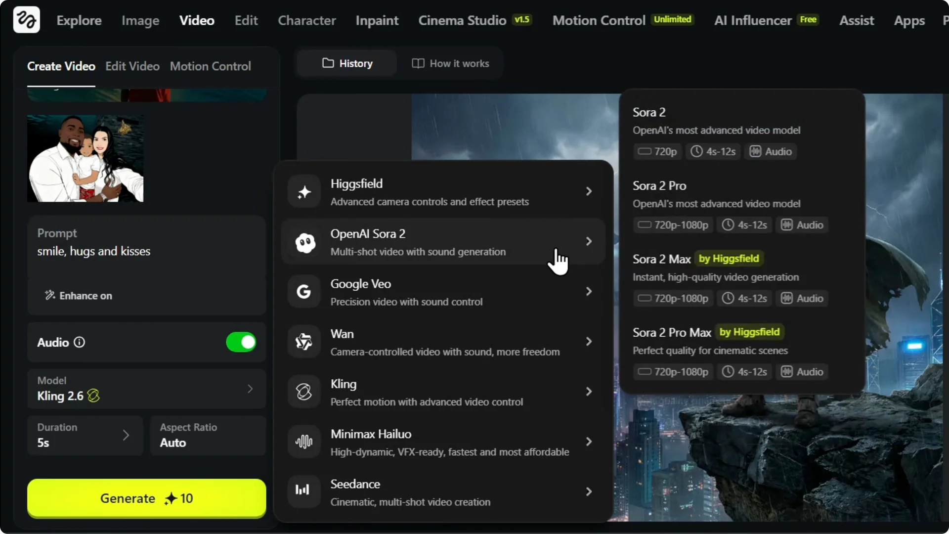 How to Instantly Turn Any Image into a Video with Higgsfield screenshot 5