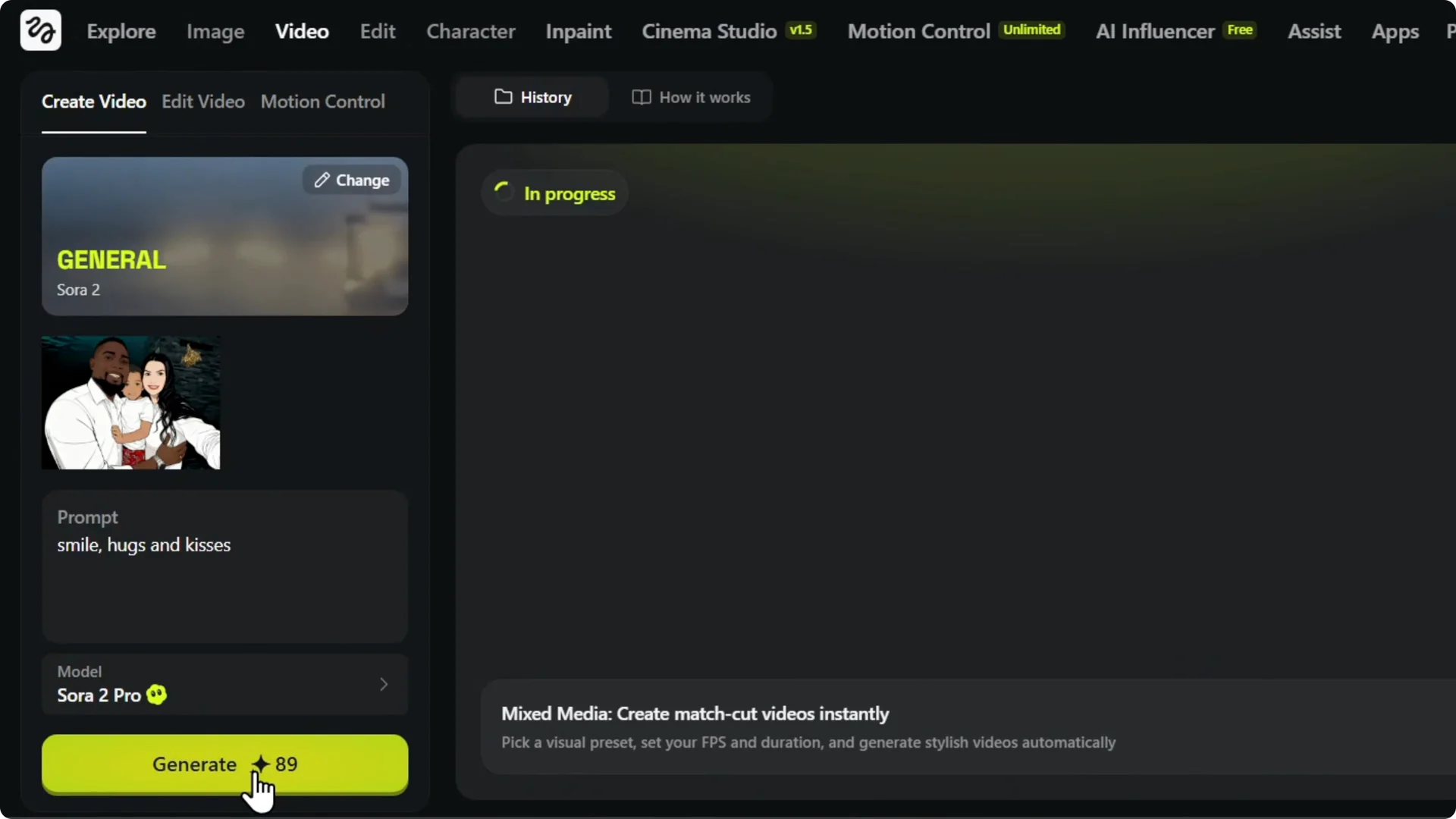 How to Instantly Turn Any Image into a Video with Higgsfield screenshot 7