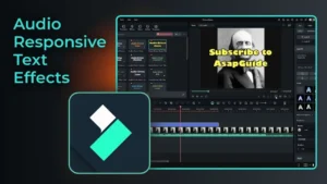 How to Make Text Effect Respond to Audio in Filmora - Featured Image