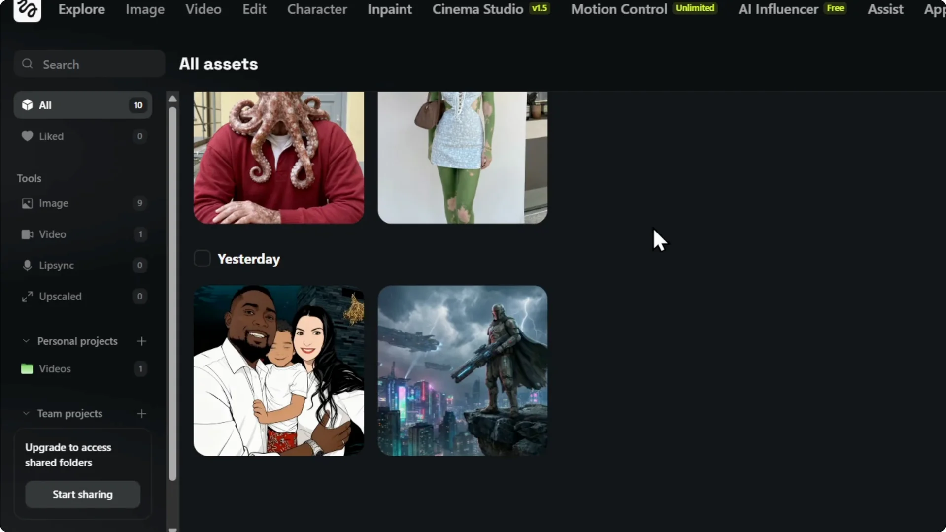 How to Properly Delete Images from Your Higgsfield AI Account screenshot 7