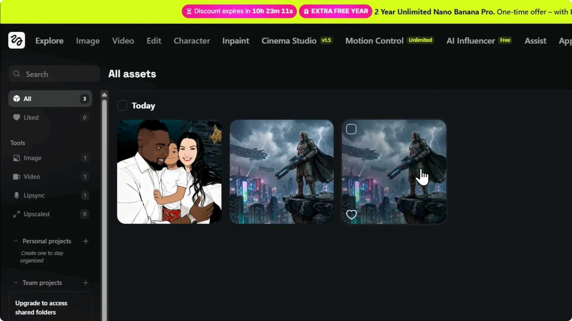 How to Properly Delete Images, Videos & Files in Higgsfield AI screenshot 1