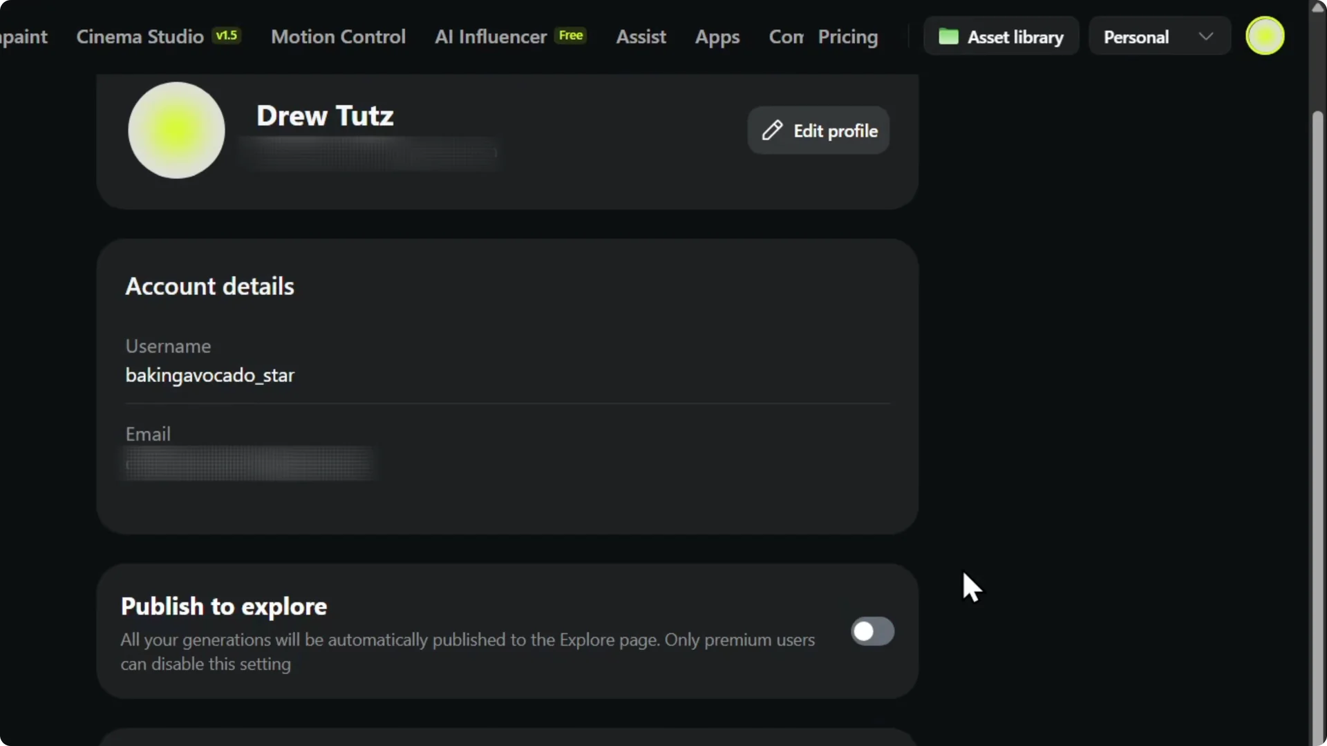 How to Publish Generations on Higgsfield AI Explore Page screenshot 10