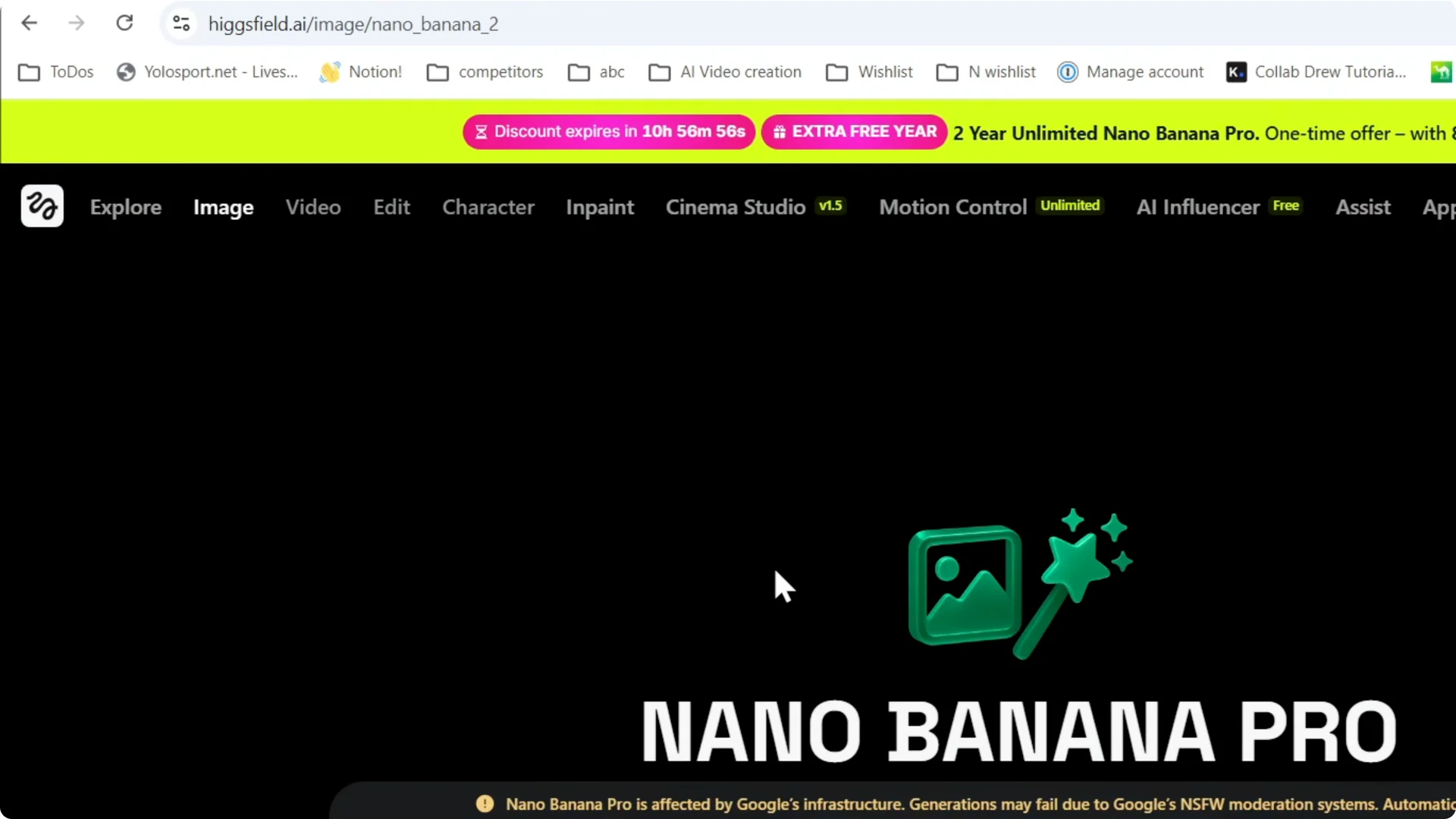 How to Quickly Change Aspect Ratio in Higgsfield AI screenshot 1