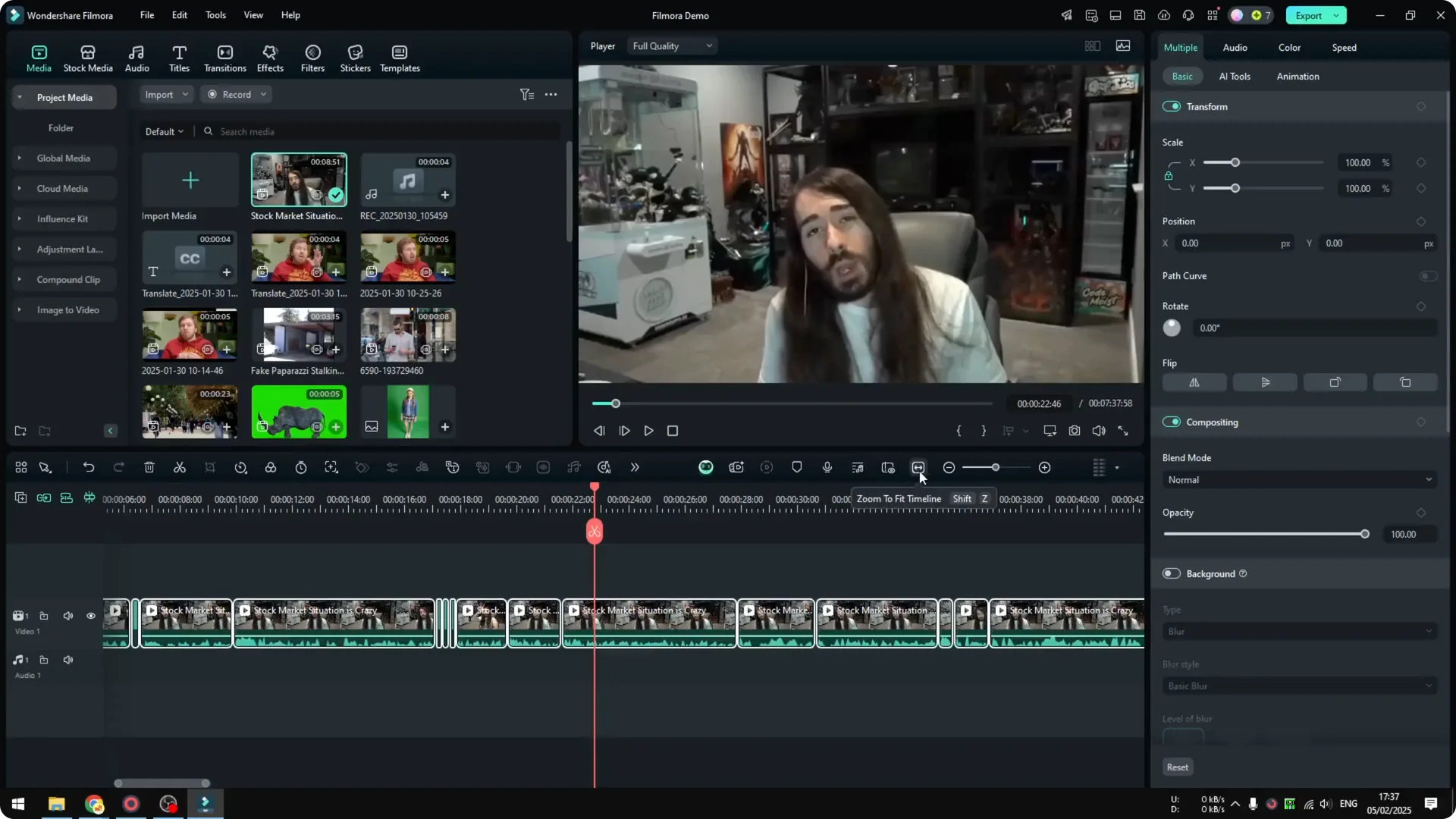How to Remove Awkward Silent Using AI in Filmora screenshot 8