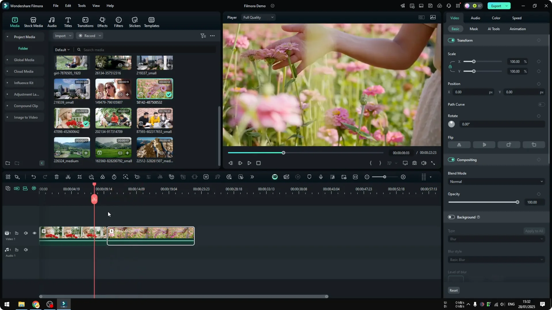 How to Rotate, Filp, or Mirror Video in Filmora screenshot 6