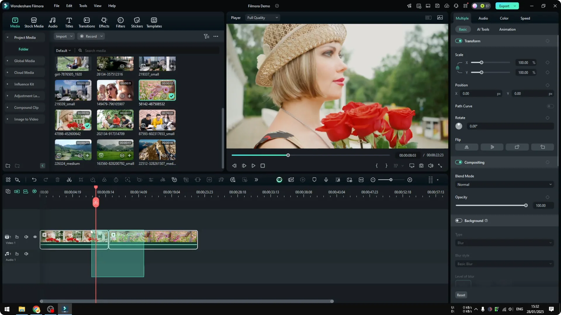 How to Rotate, Filp, or Mirror Video in Filmora screenshot 7