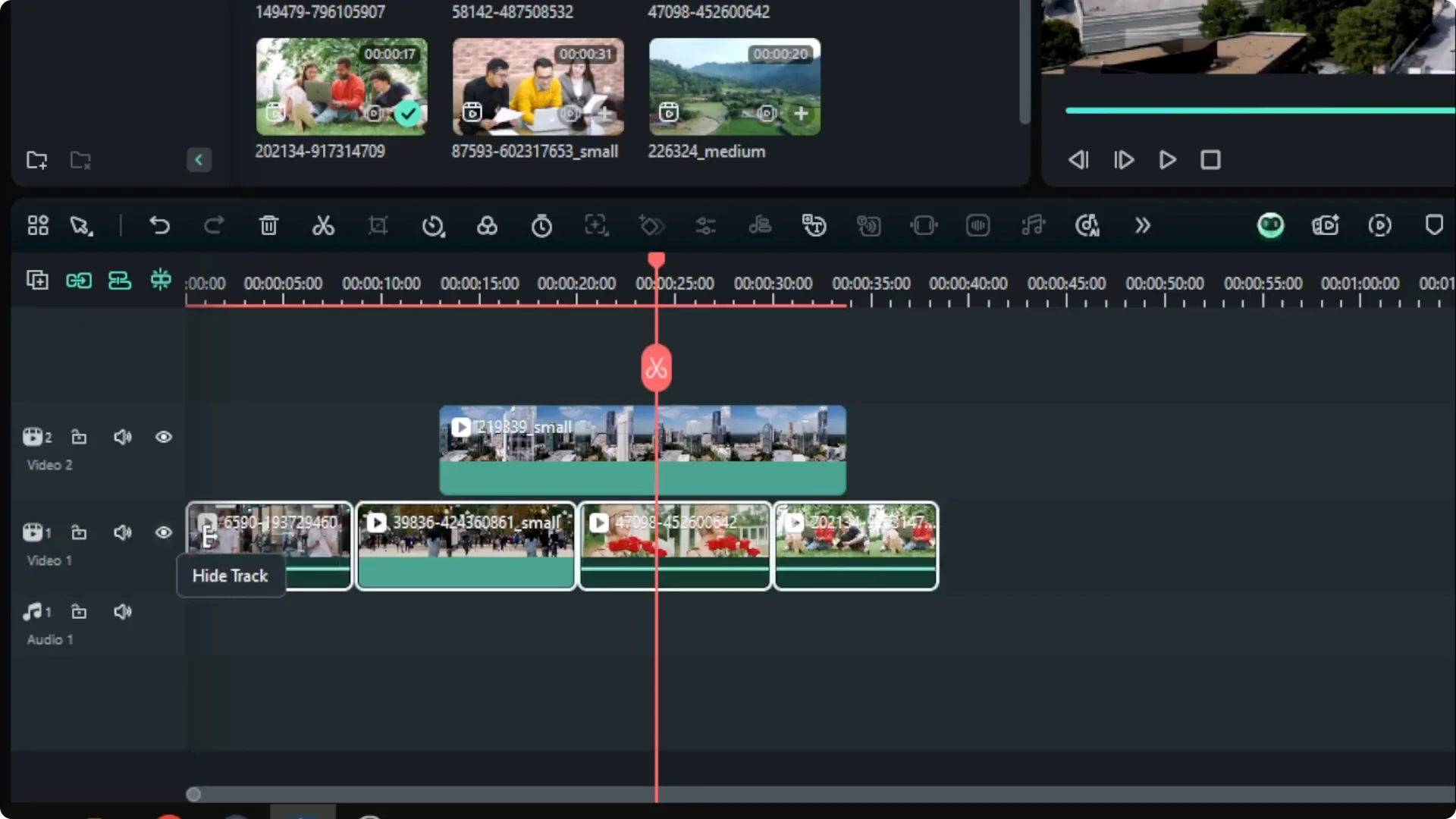How to Select Multiple Clips in Filmora screenshot 4
