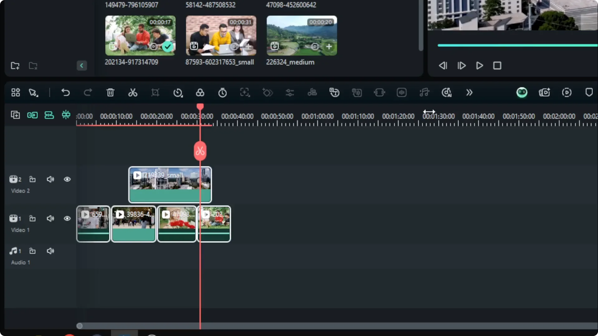 How to Select Multiple Clips in Filmora screenshot 7