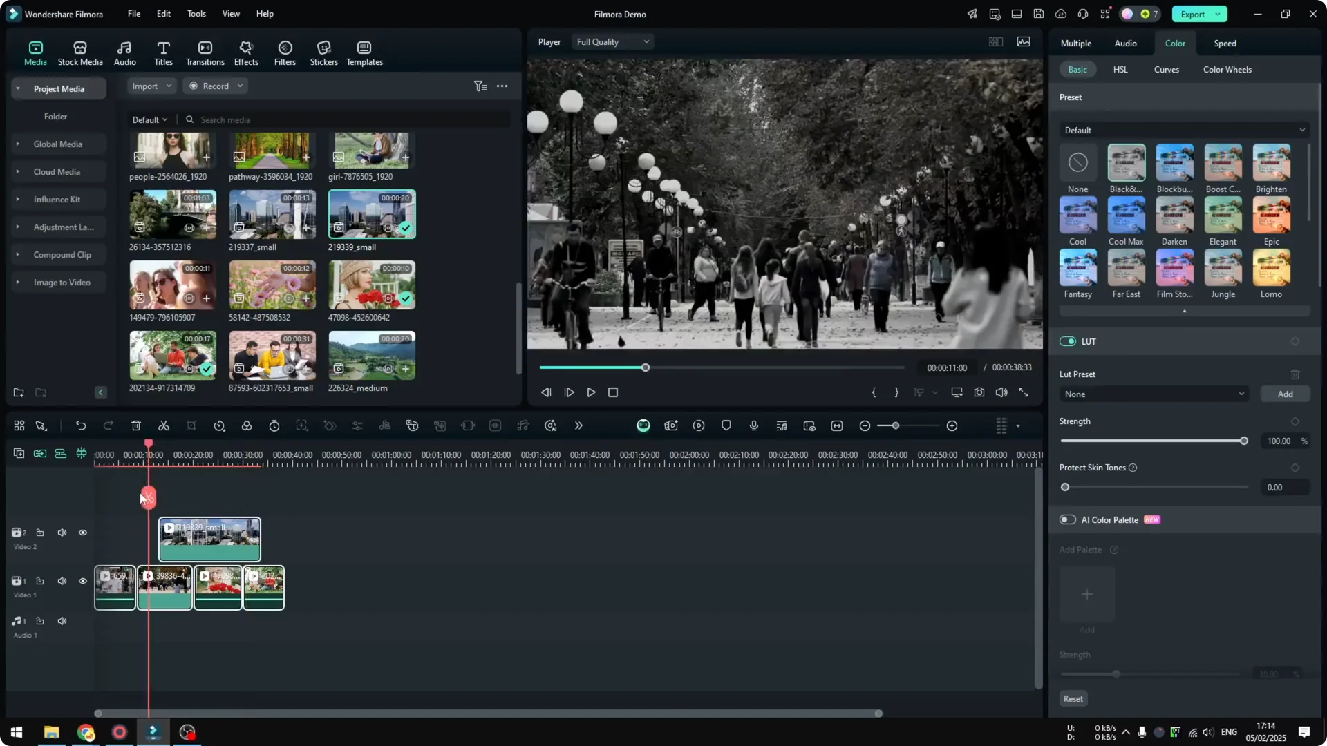 How to Select Multiple Clips in Filmora screenshot 8
