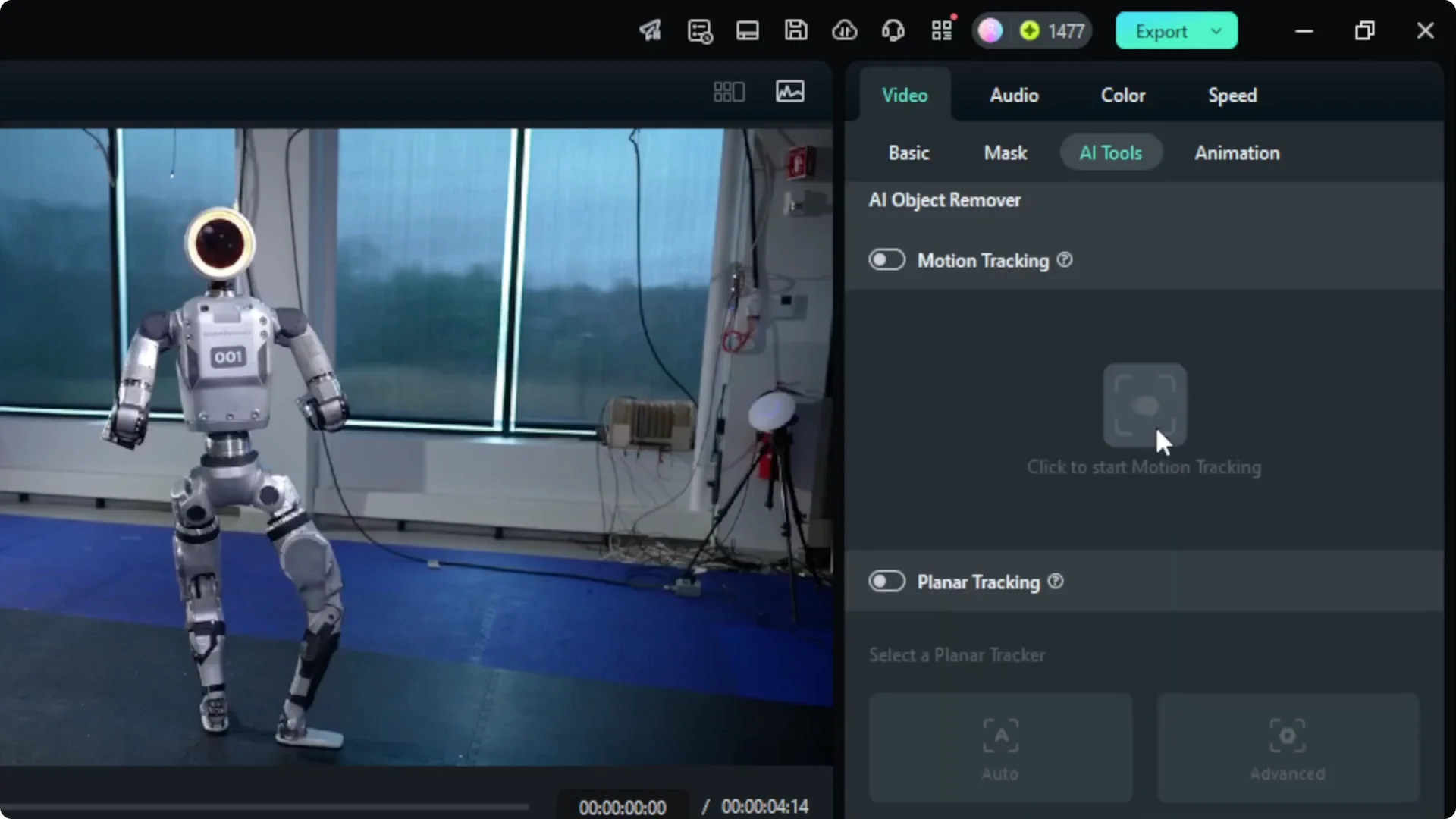 How to Track Moving Object in Filmora Using AI screenshot 2