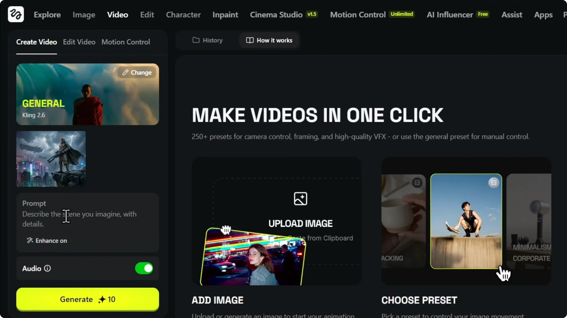 How to Transform AI Images into Smooth Videos with Higgsfield AI screenshot 5